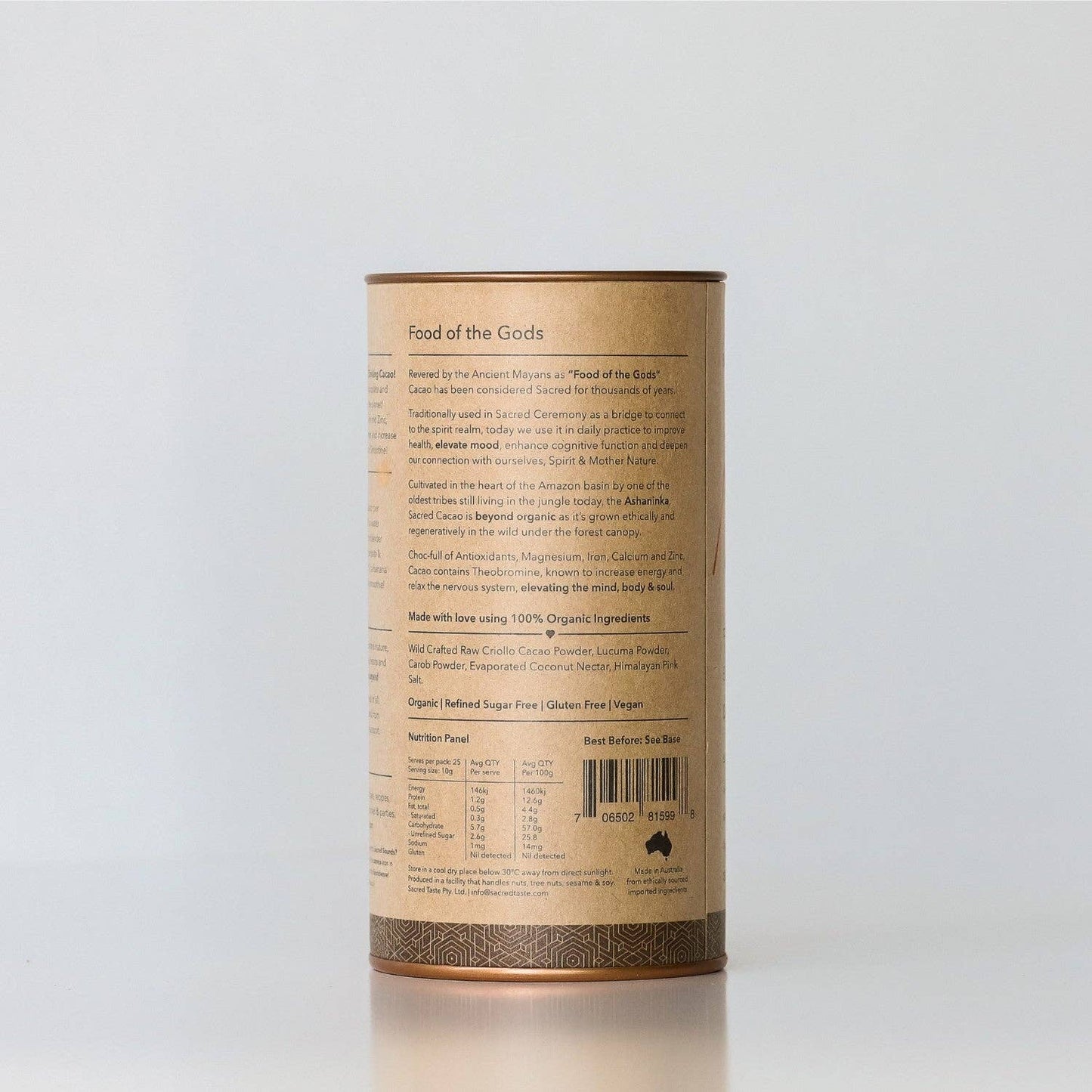 Earth - Original Cacao: 250g | 25 serves