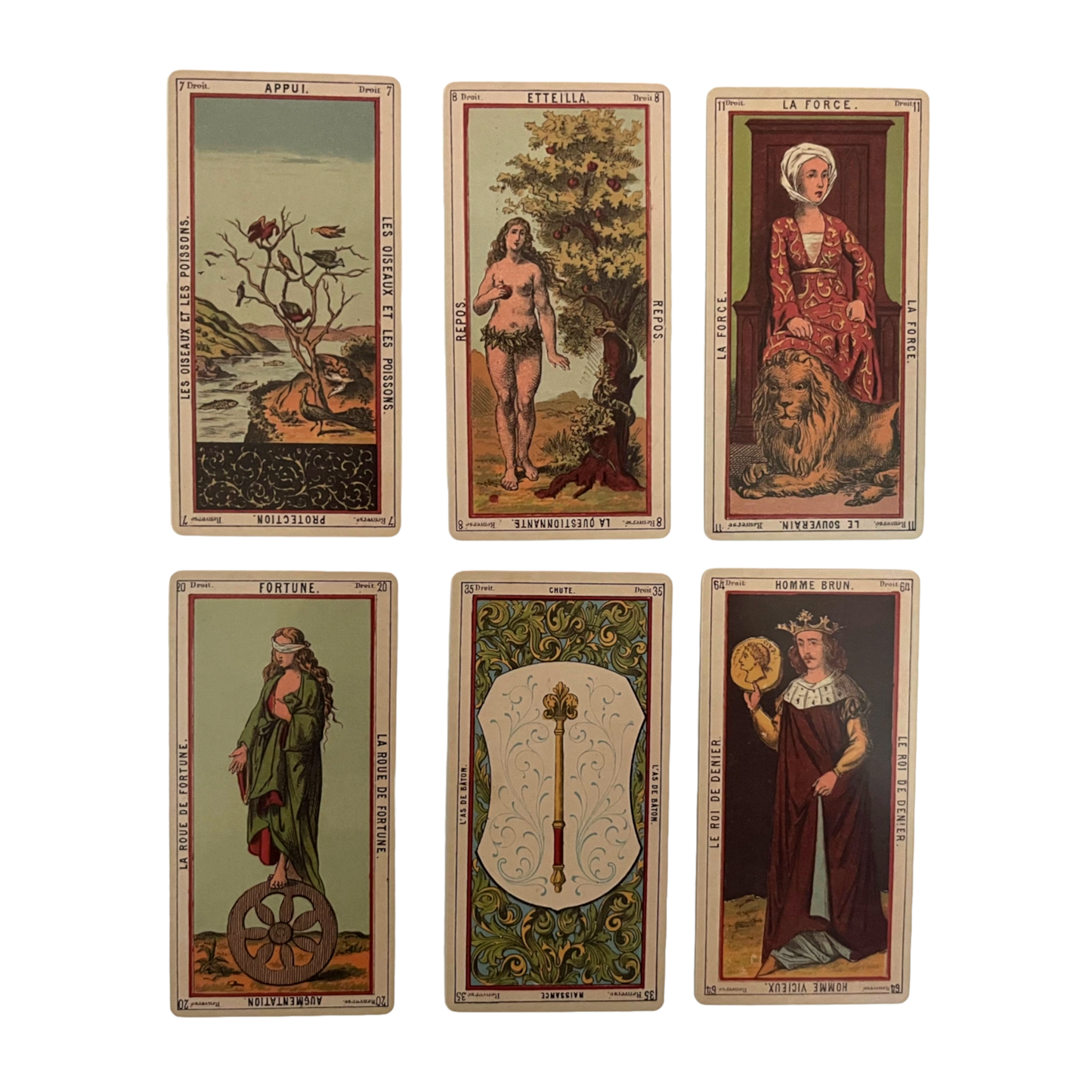 Grand Etteilla Tarot Deck & Guide | Vintage Reproduction
