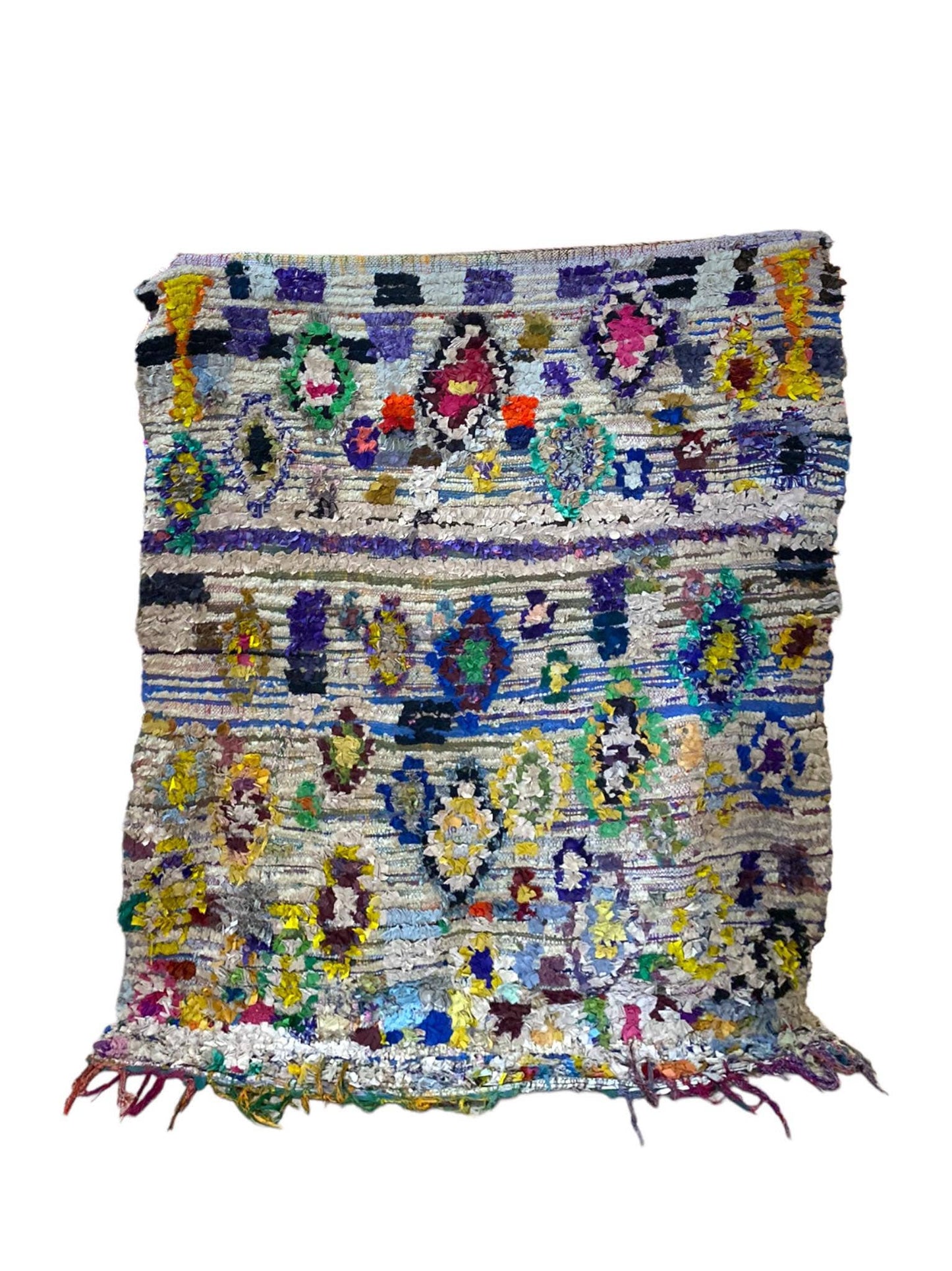 Vintage Boucherouite Rug Ourika 1Style -95/155m