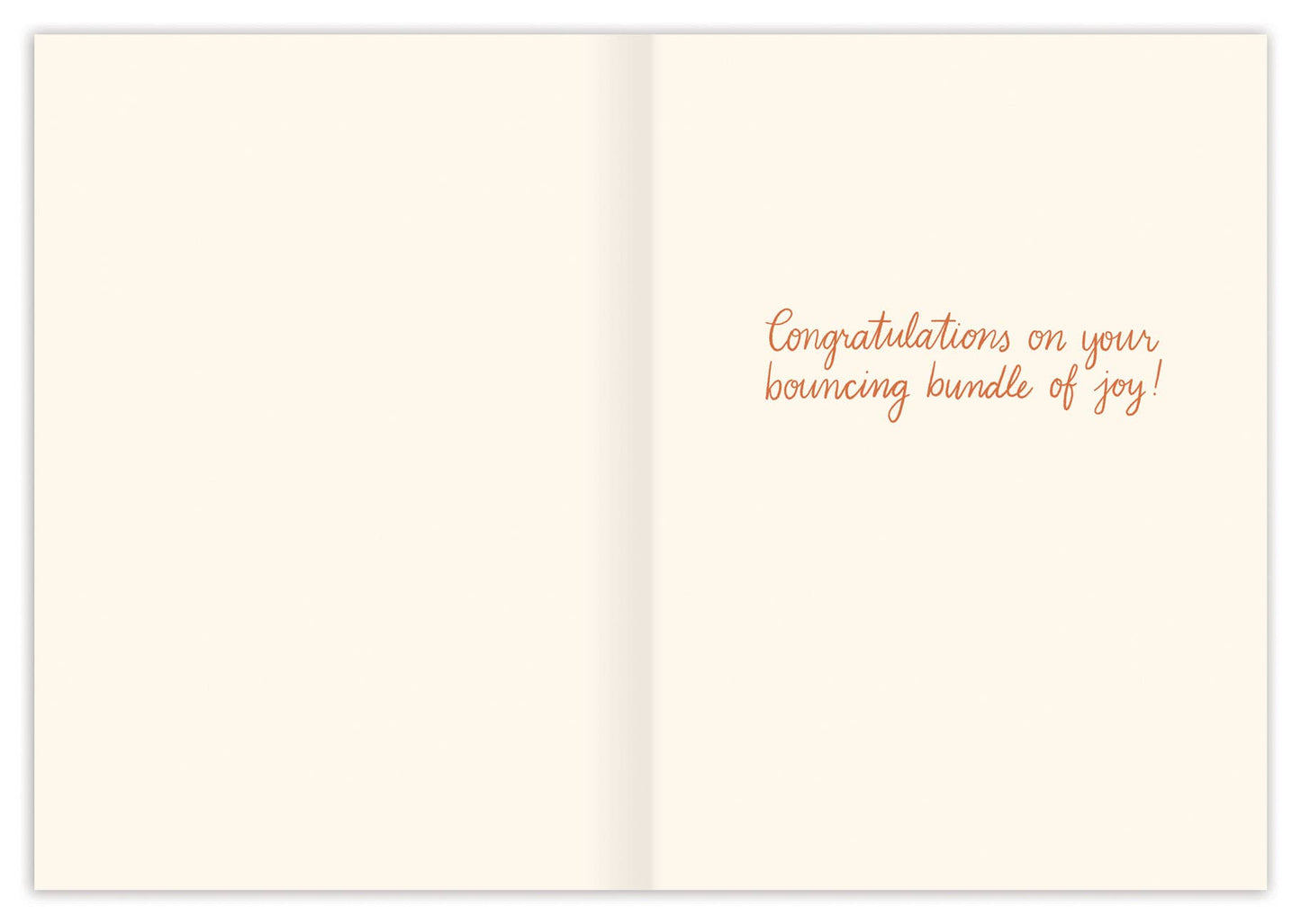 A New Adventure Begins Kangaroo Baby Card
