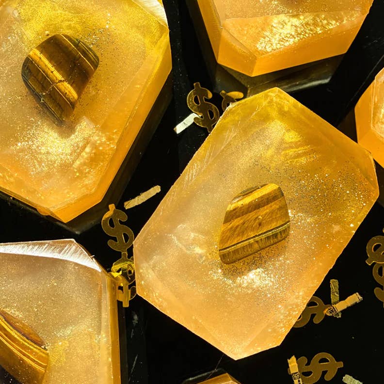 Attracting Wealth - Crystal Infused Bar Soap