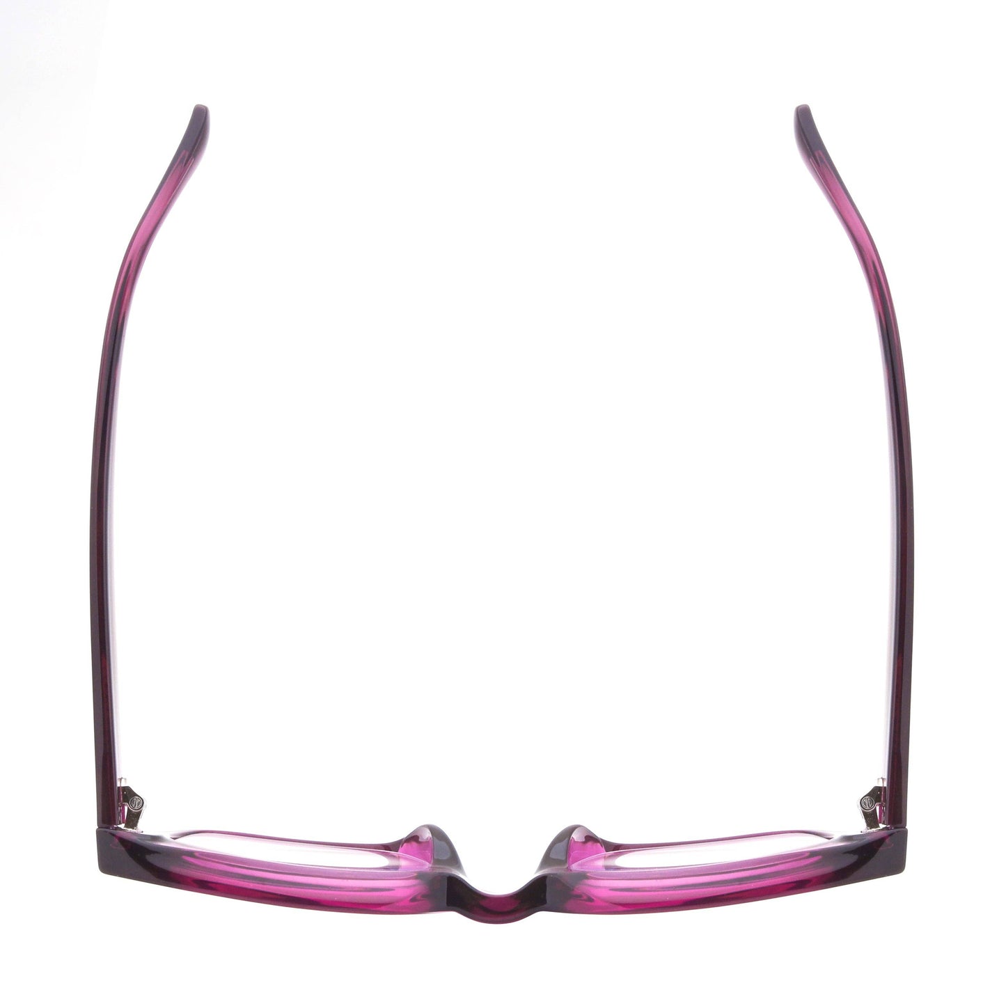 Sophie Reading Glasses/ Transparent Purple Frames| Blue Light:
