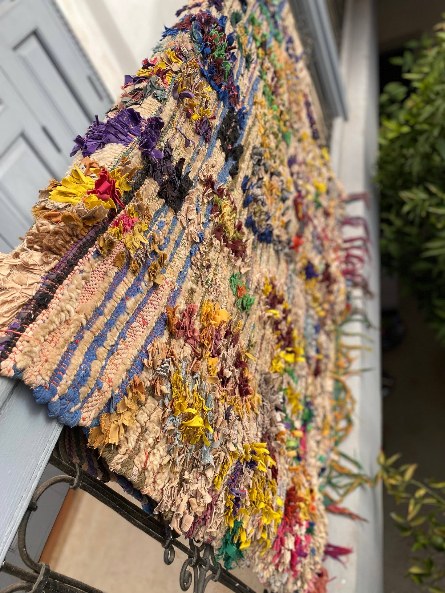 Vintage Boucherouite Rug Ourika 1Style -95/155m