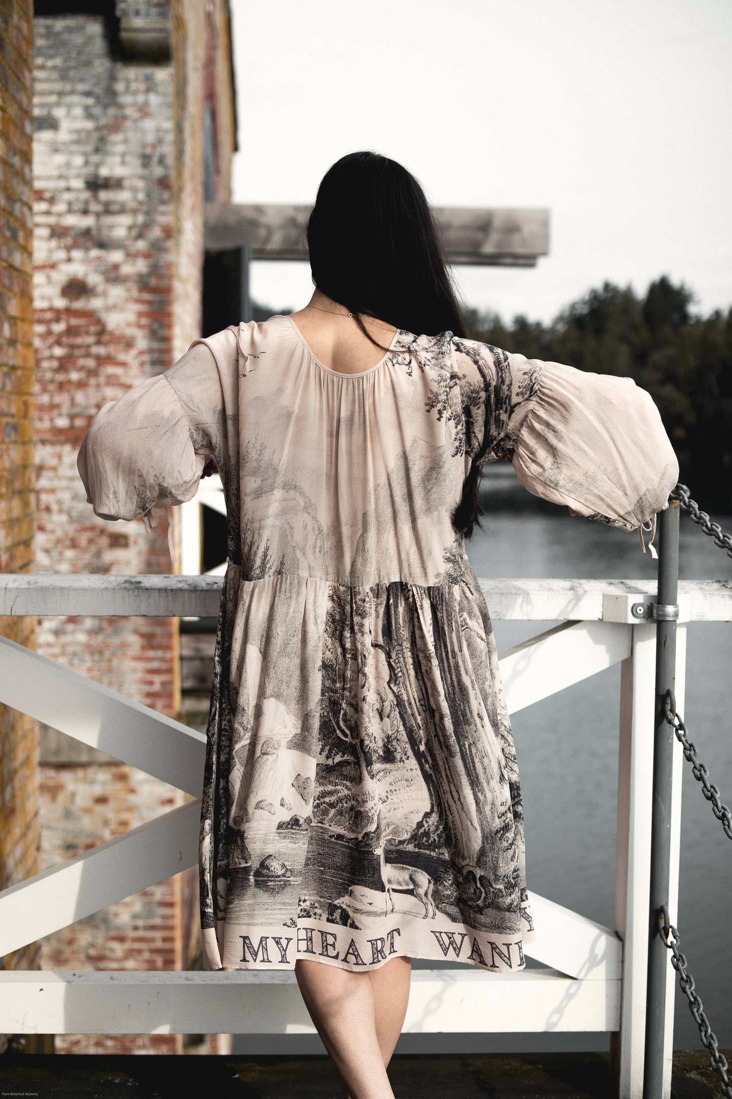 Wildwood Reversible Frock Dress Layering Tunic, Blush