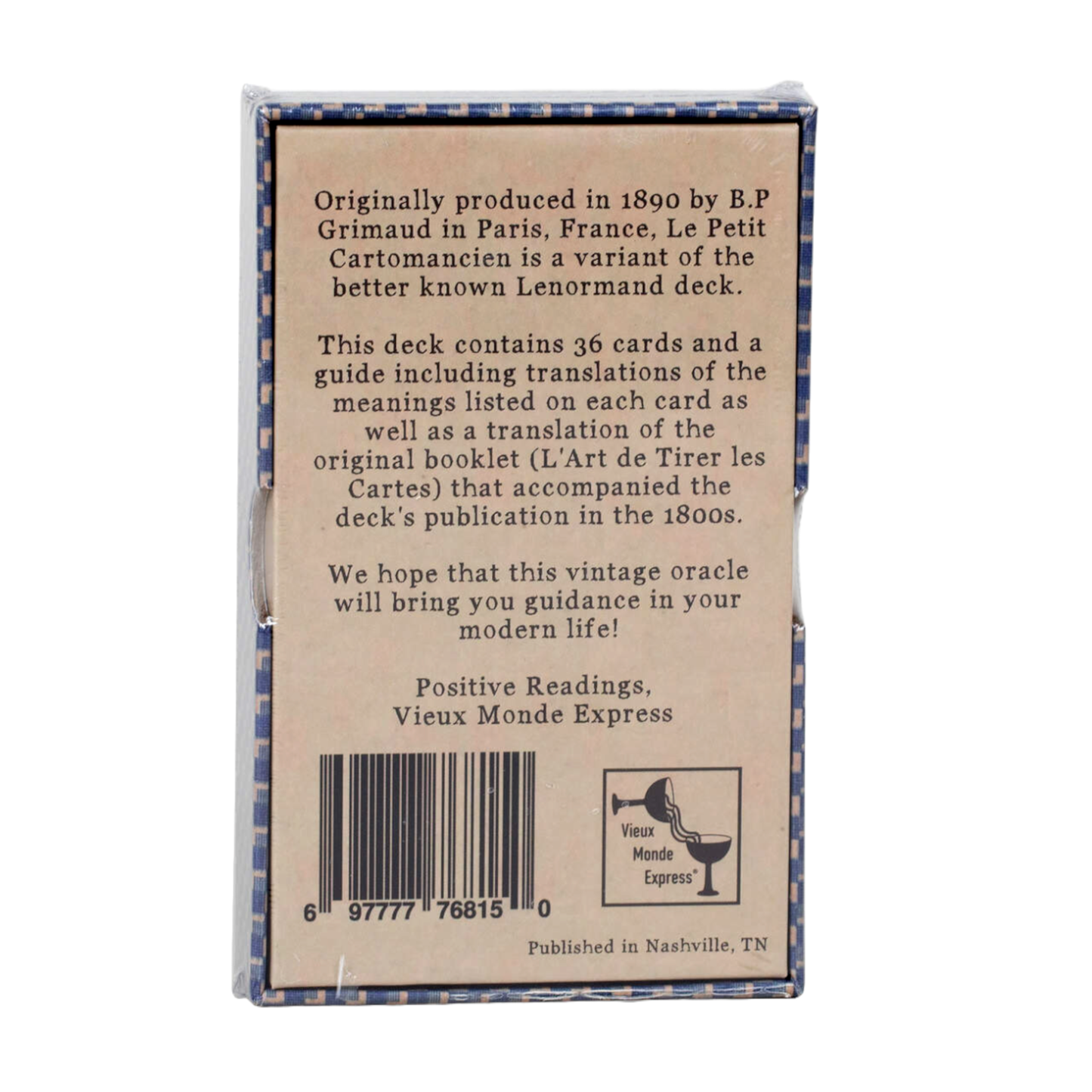 Le Petit Cartomancien Tarot Cards & Guide