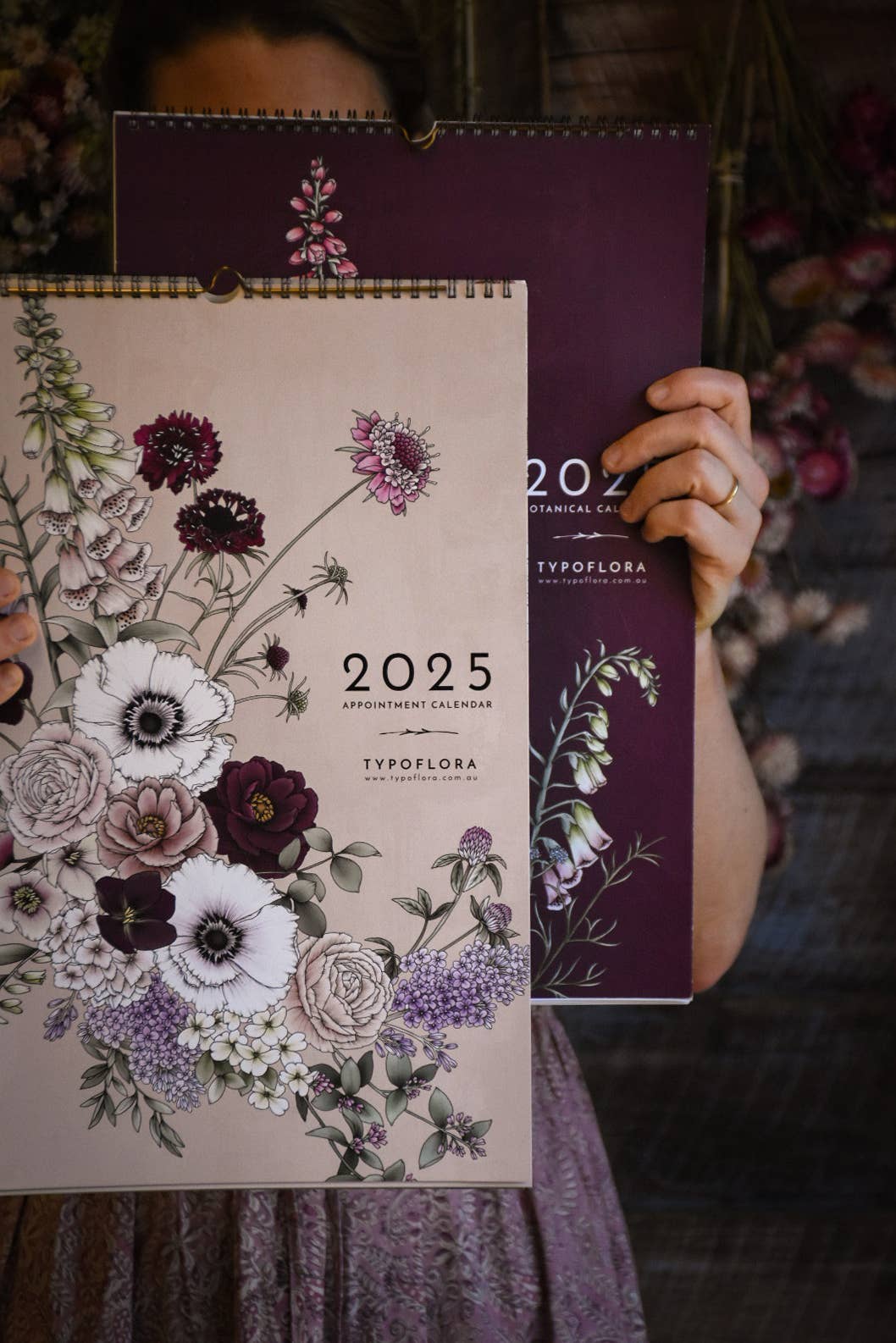 2025 Always Flowers Appointment Wall Calendar