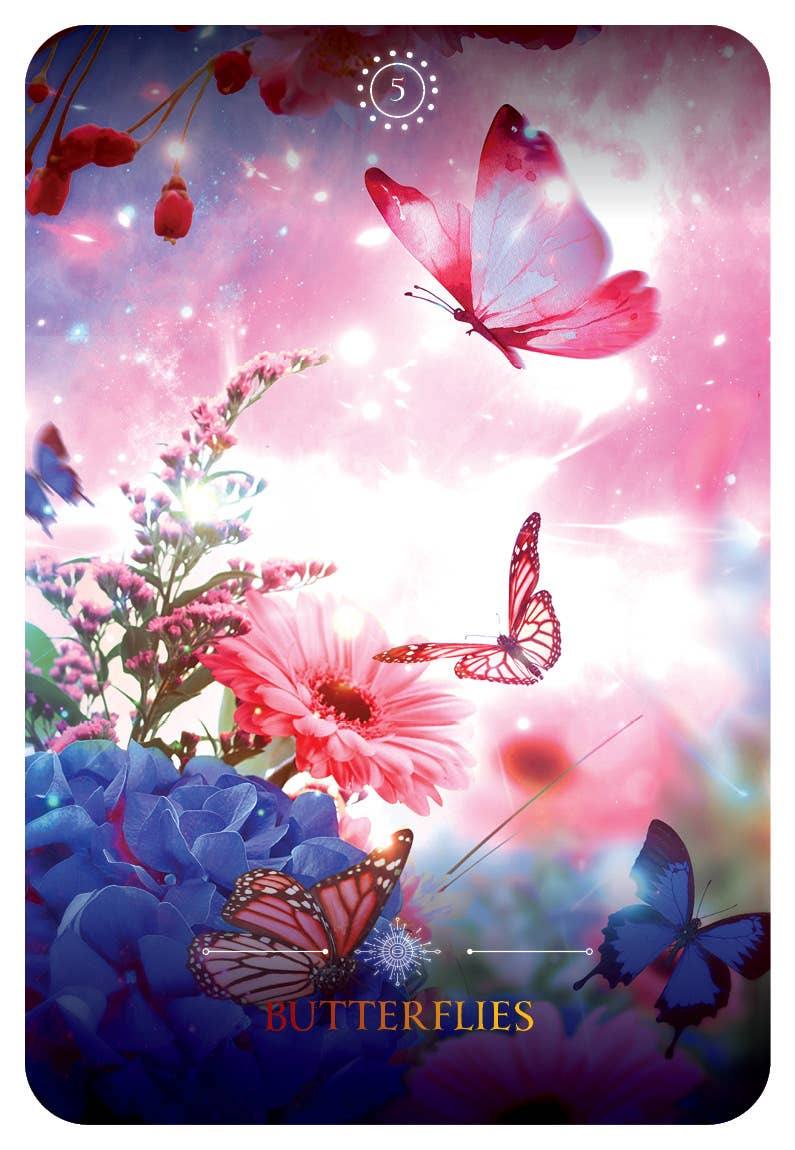 Psychic Reading Cards: 6 Full-Color Cards & 96-Page Booklet