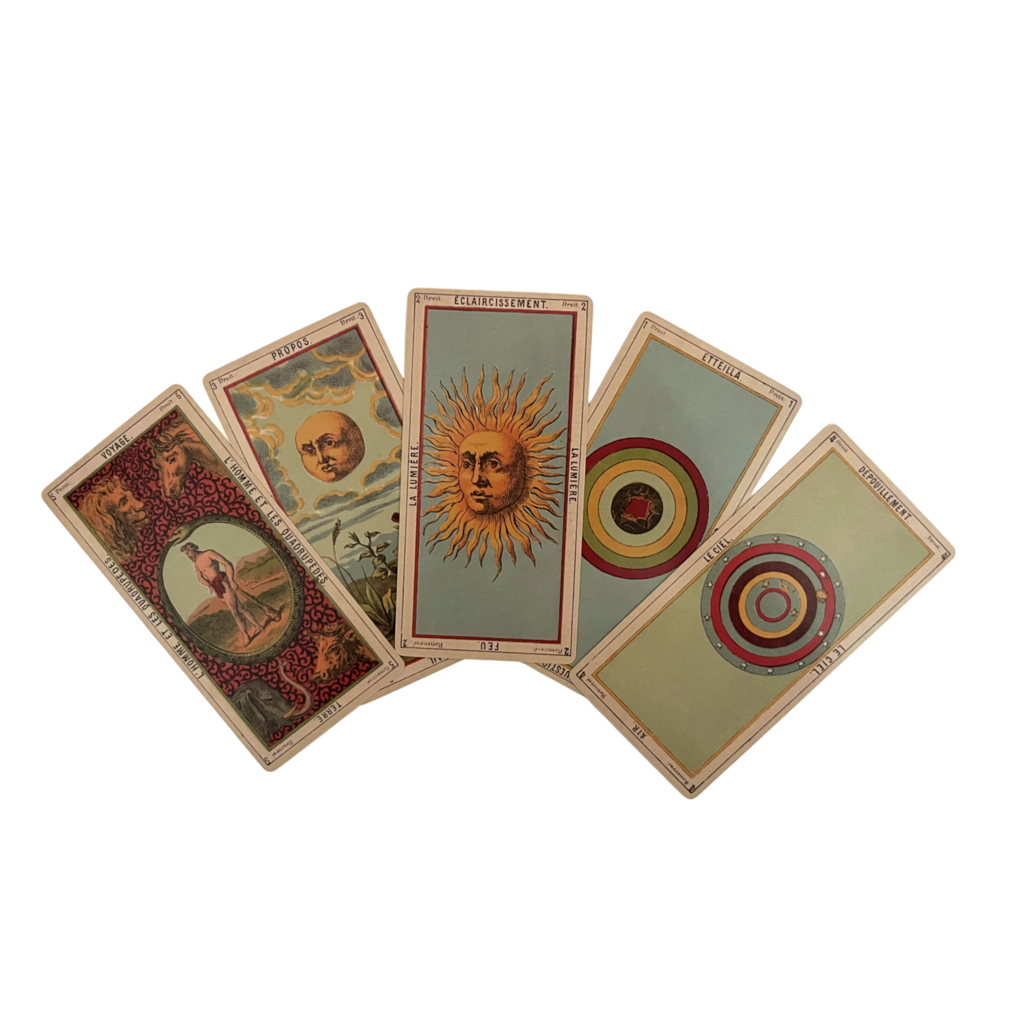 Grand Etteilla Tarot Deck & Guide | Vintage Reproduction