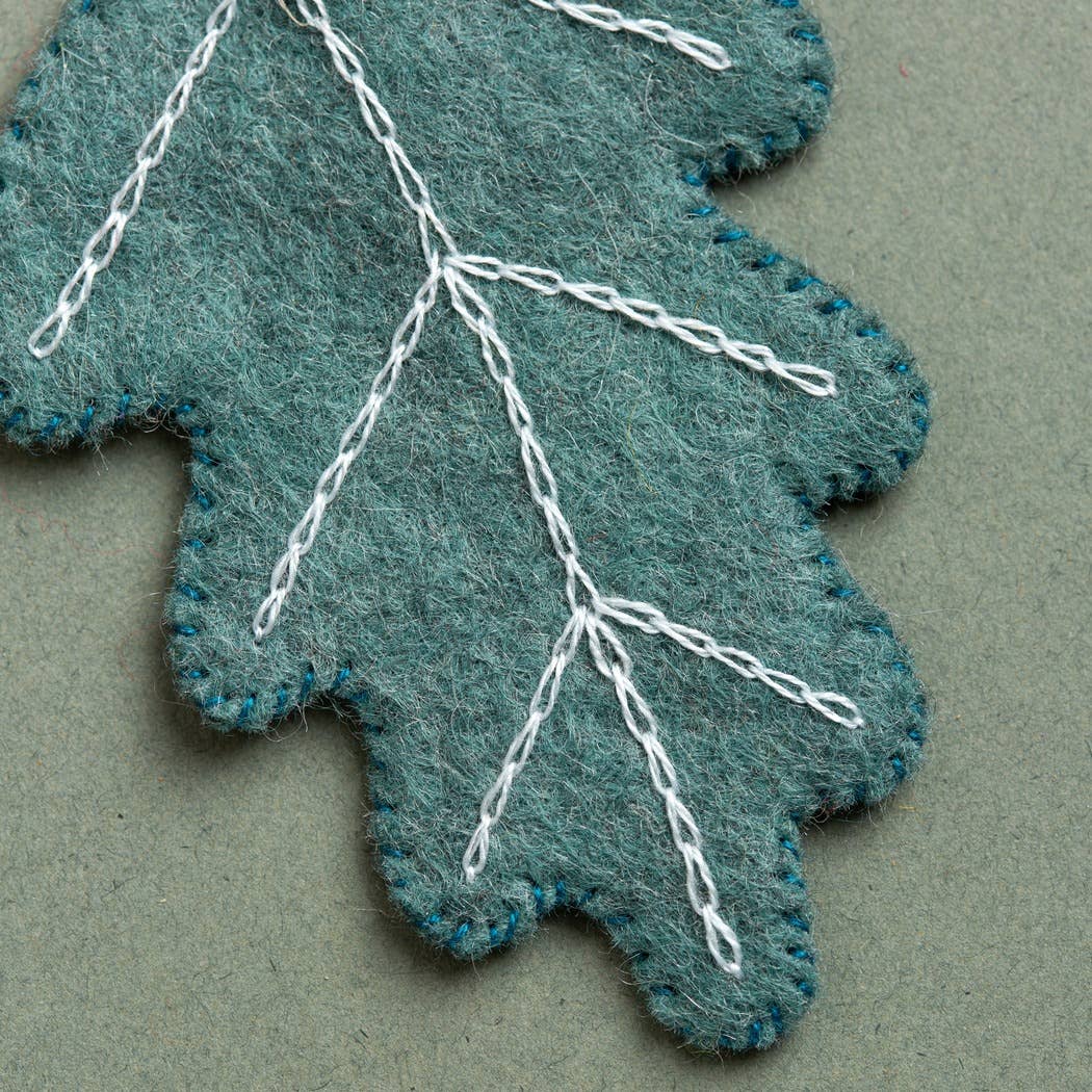 Woodland Garland Felt Craft Kit: English