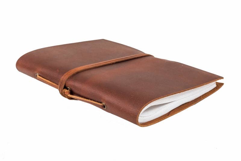 Leather Journal-Traveller: Tan / TRV-Unlined