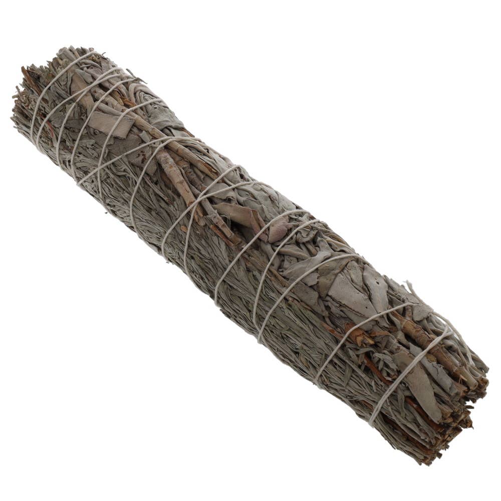 SMUDGE STICK - WHITE SAGE & BLUE SAGE Large