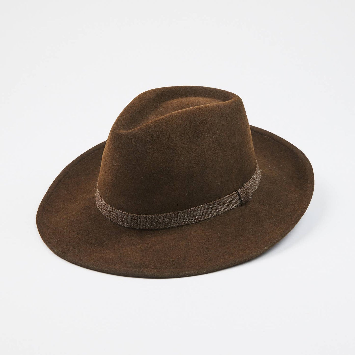 Brown Festival Hat with Italian headband - Handmade in Ecuador