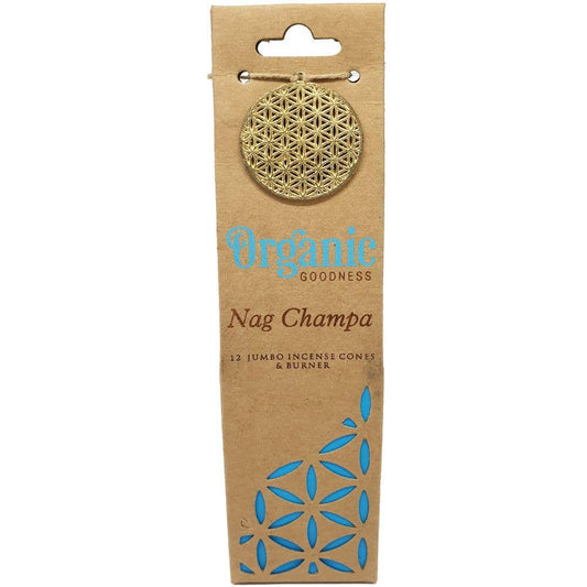 INCENSE CONES - ORGANIC GOODNESS Nag Champa
