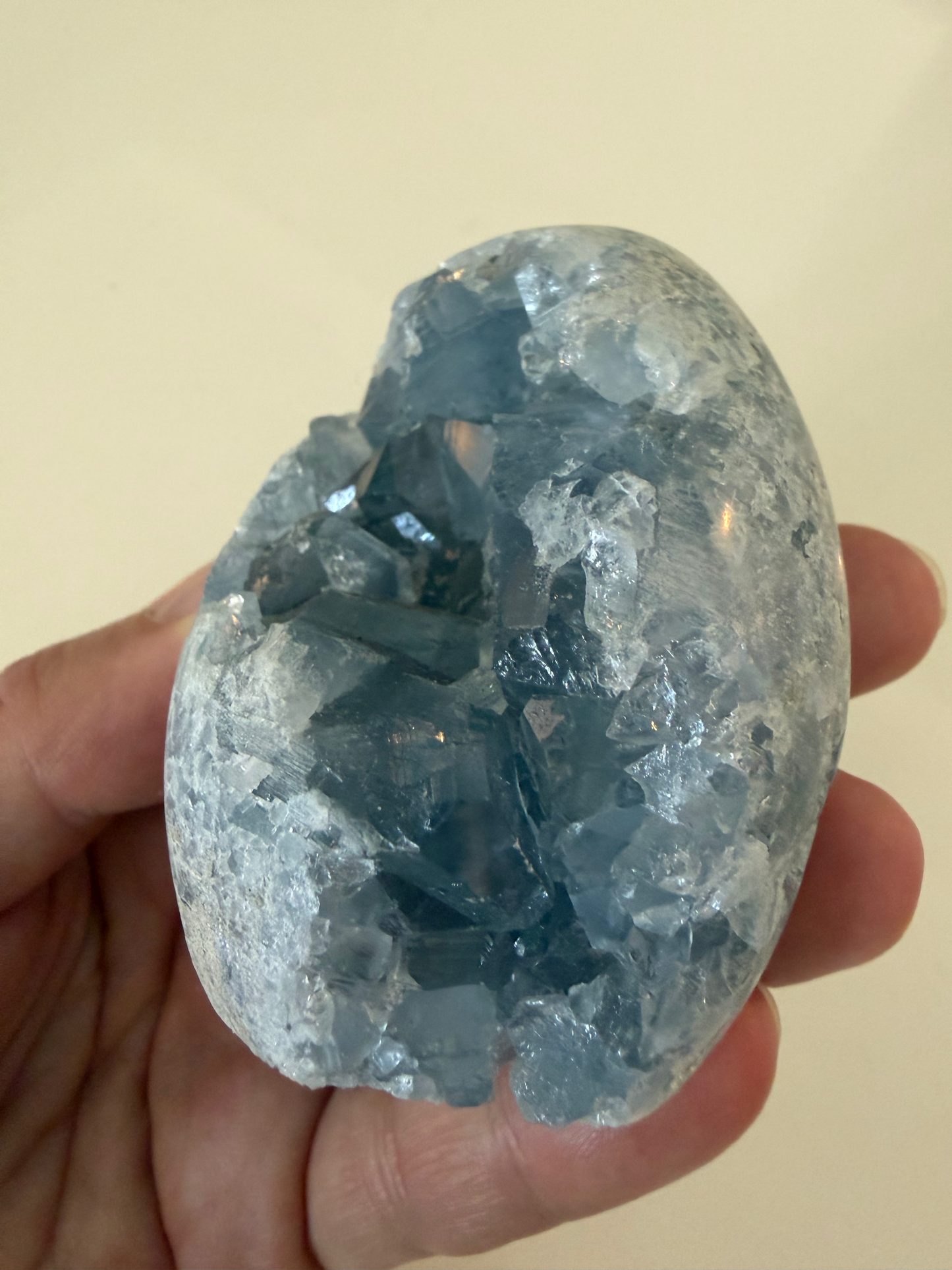 Celestite (Natural Celestine Cluster)