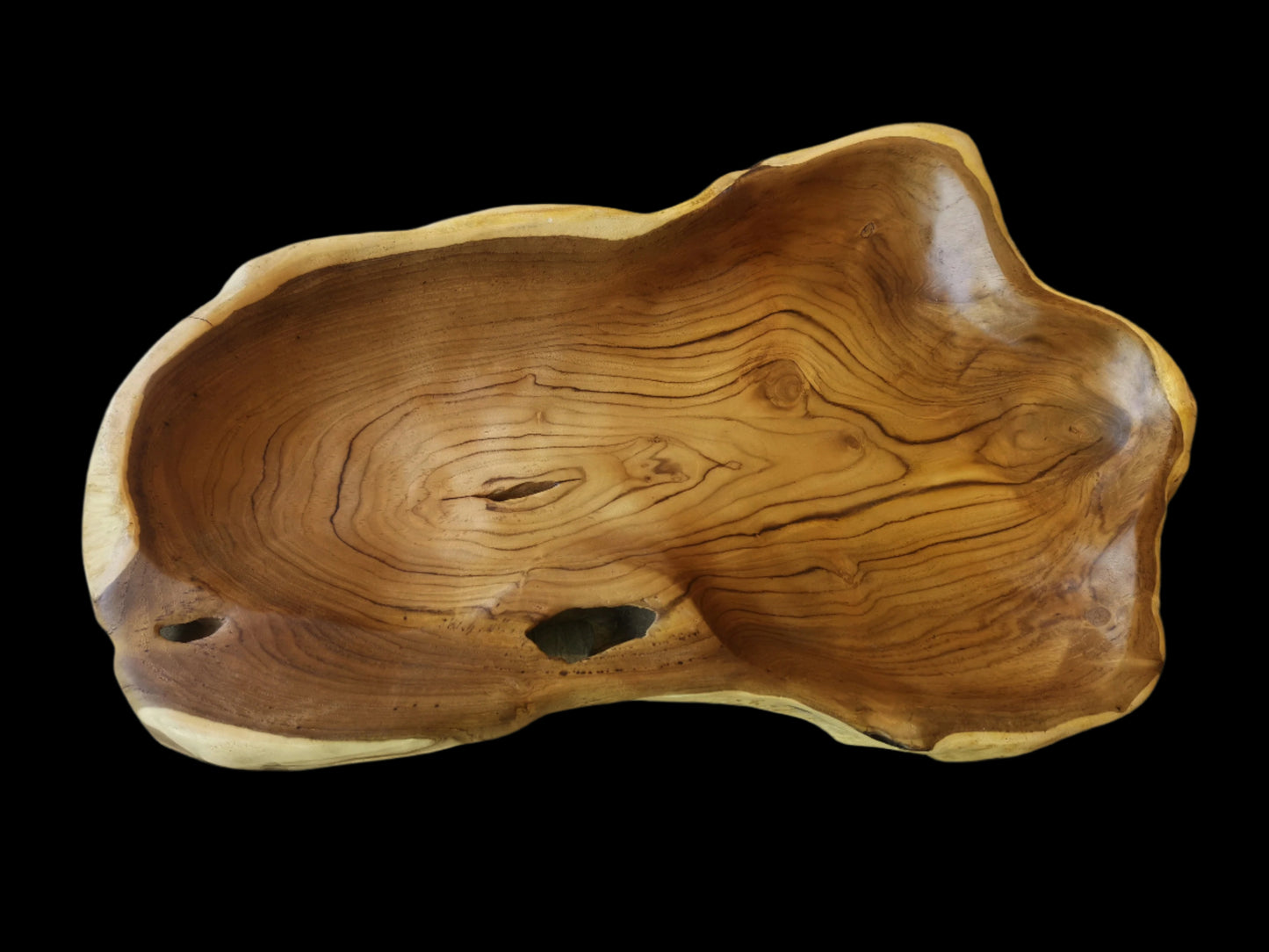 LARGE TEAK TRAY- No 3