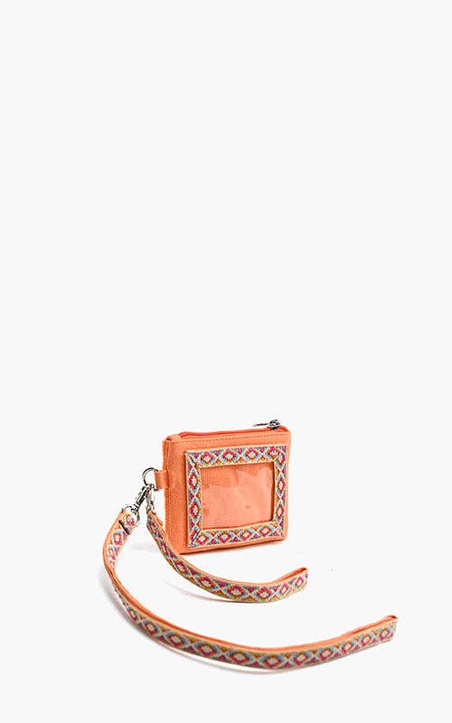 Good Vibes Hand Beaded Coin Bag