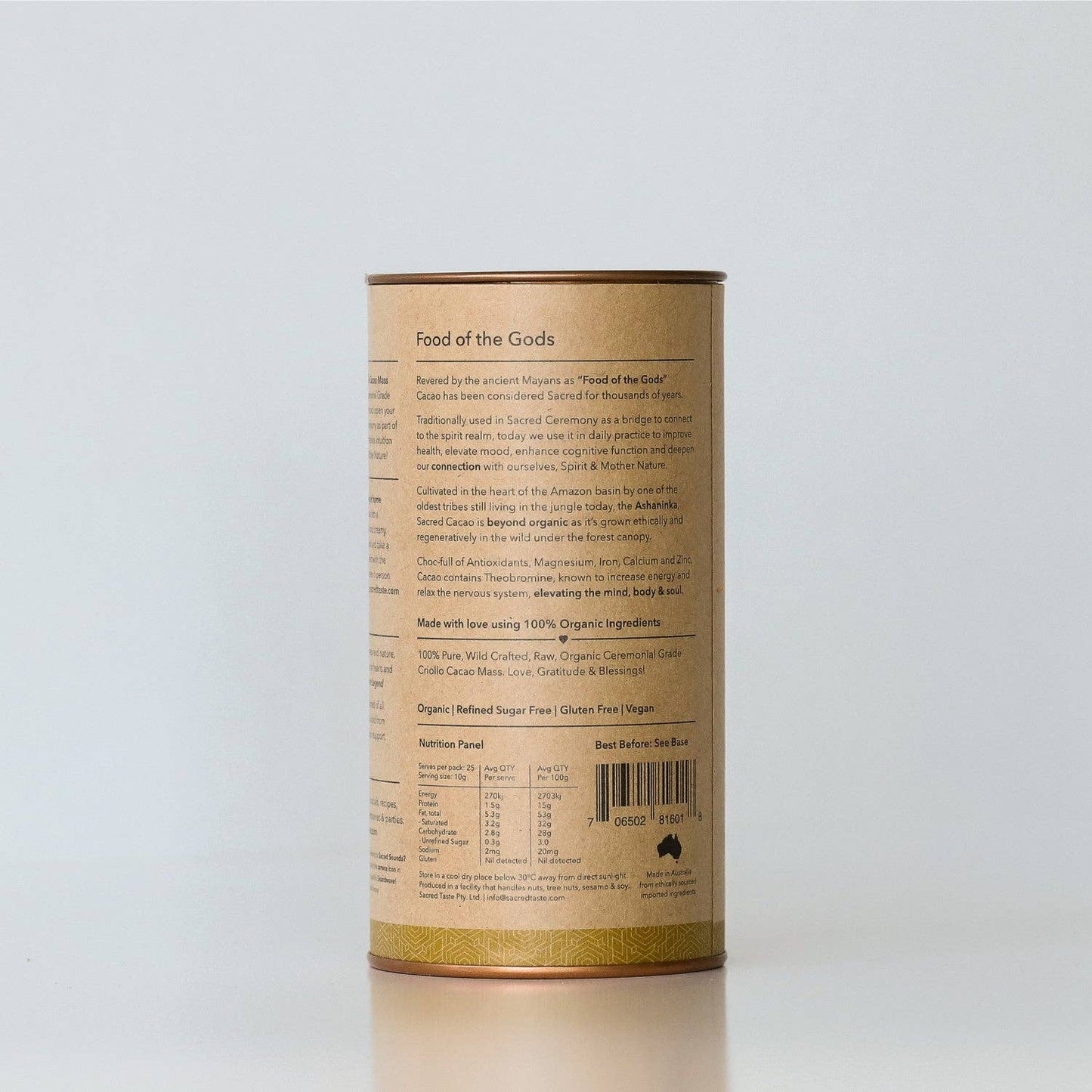 Ceremony - Ceremonial Cacao: 250g | 25 serves