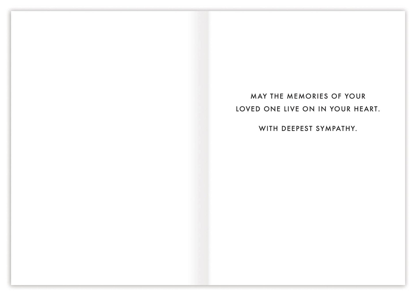Part Of You Sympathy Card