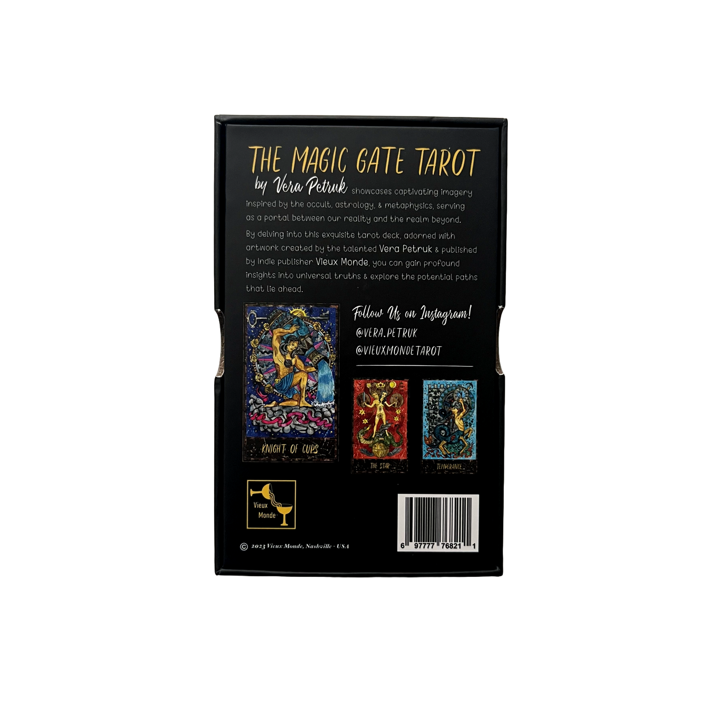 The Magic Gate Tarot by Vera Petruk | Guidebook included