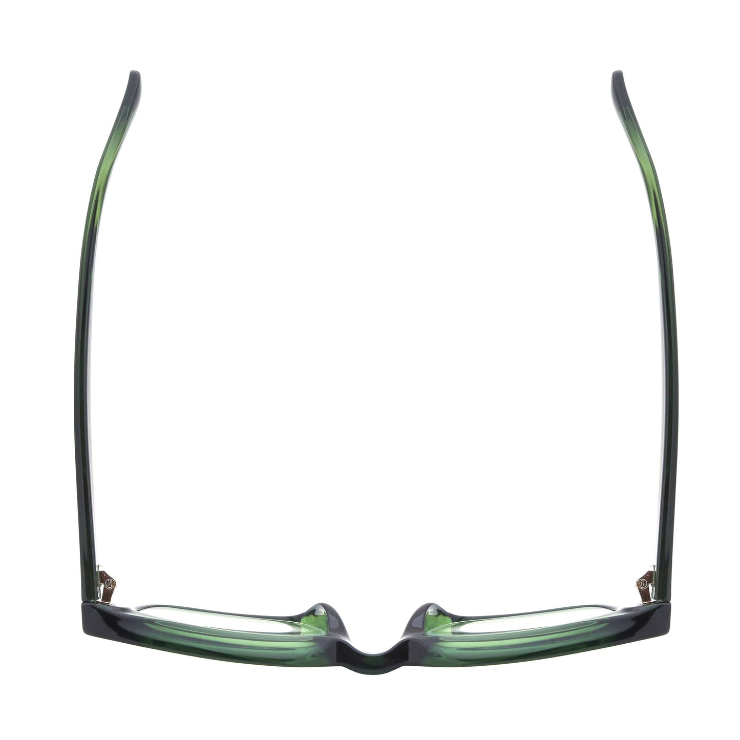 Sophie Reading Glasses | Transparent Green | Blue Light: