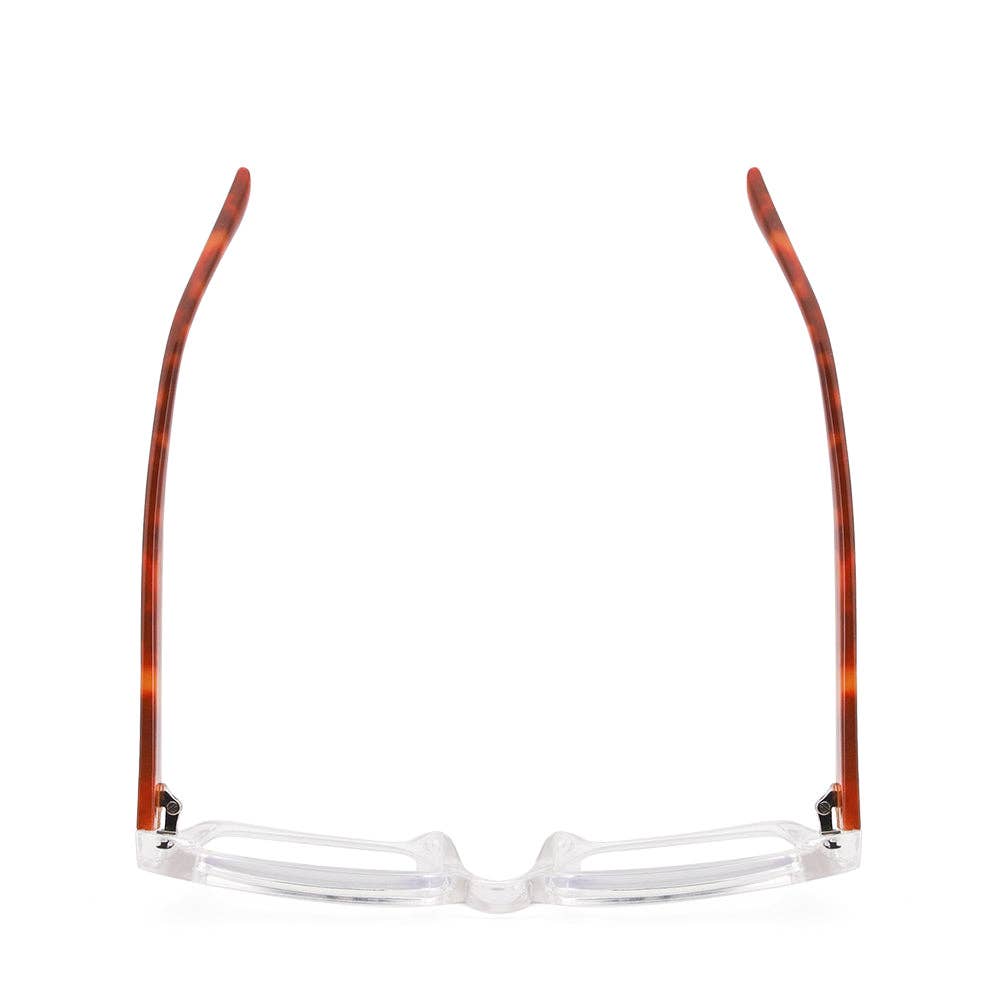 JONAH | Transparent Clear | Tortoise | Blue Light: 2.00