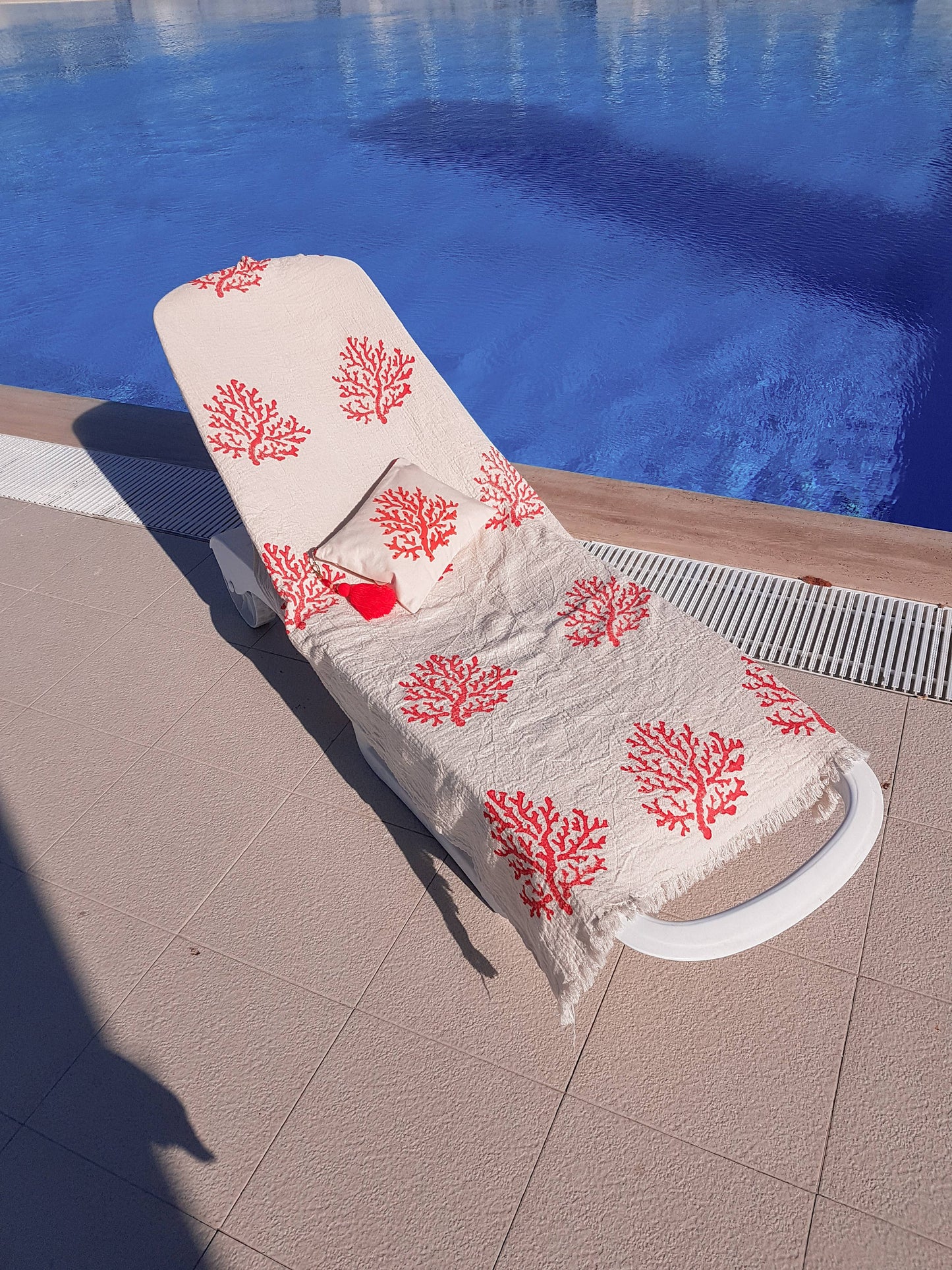 Coral Reef Turkish Beach Towel