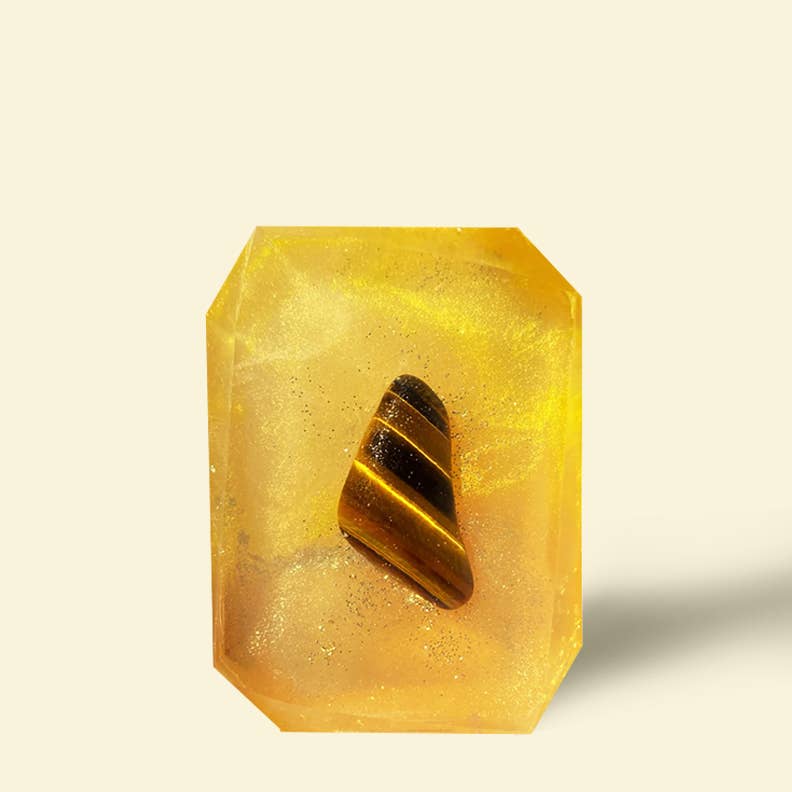 Attracting Wealth - Crystal Infused Bar Soap