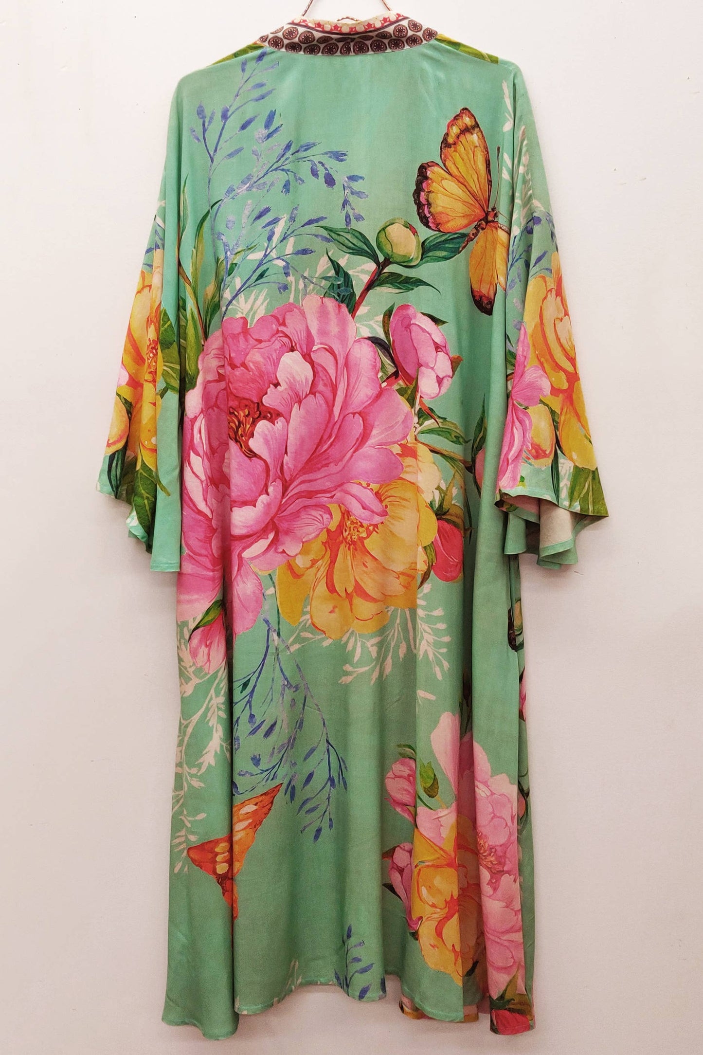 Primavera Kimono / Duster: Vintage Teal / One Size