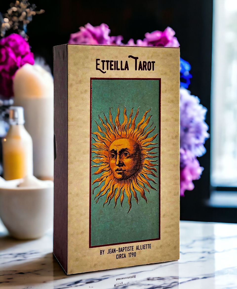 Grand Etteilla Tarot Deck & Guide | Vintage Reproduction