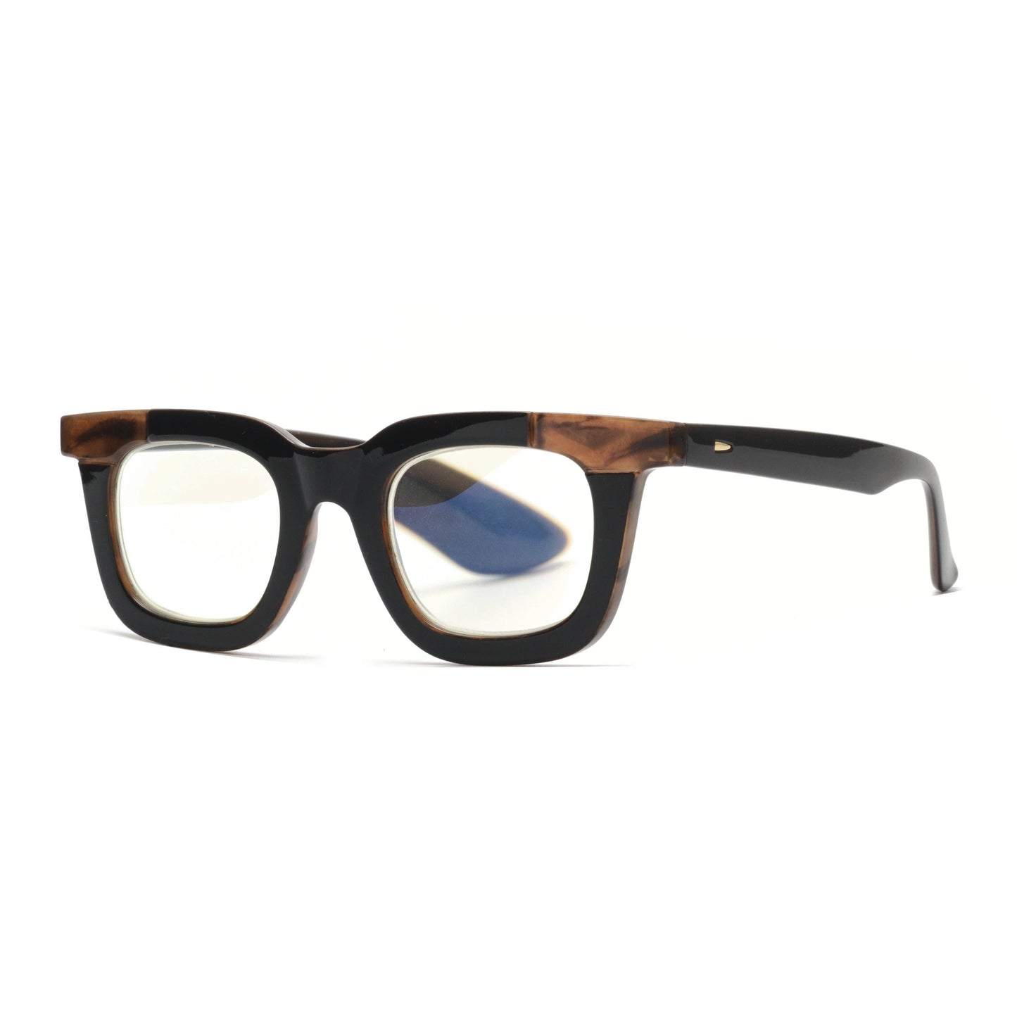 ONYX Reading Glasses| Black / Brown | Blue Light Blocking