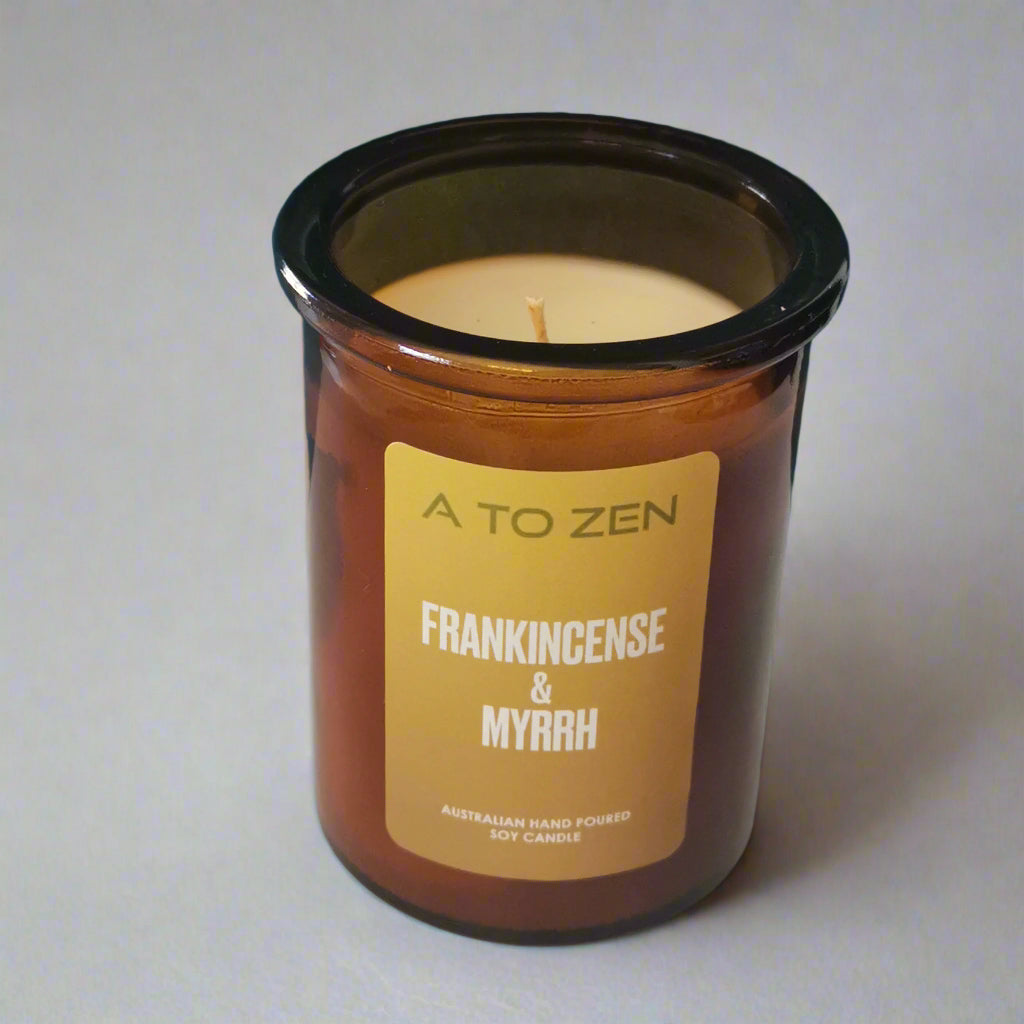 Frankincense & Myrrh Soy Candle -Small