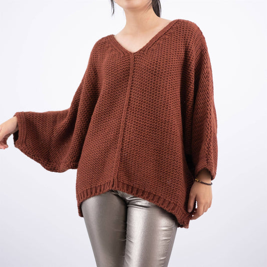 Italian Sweater : Rust