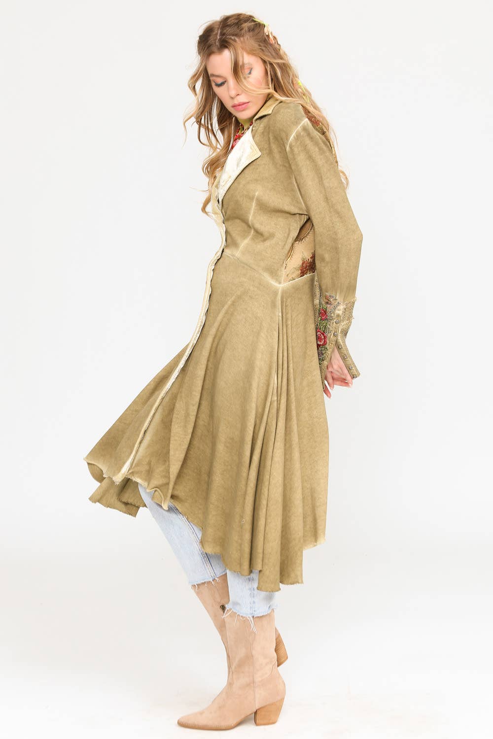 The Heart of Autumn Coat: Antique Bronze - Size XL