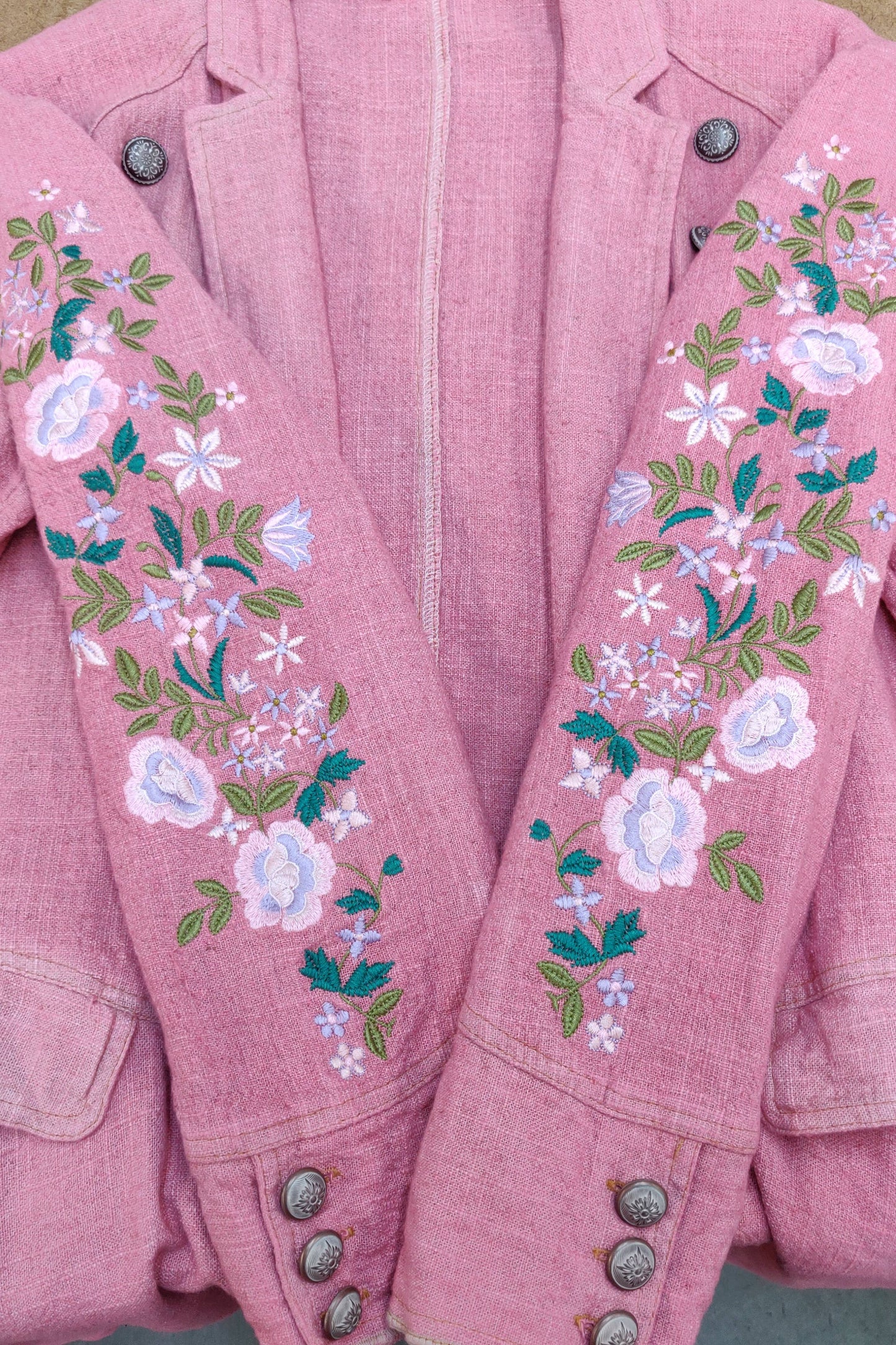Pink City Coat: Rose / XS
