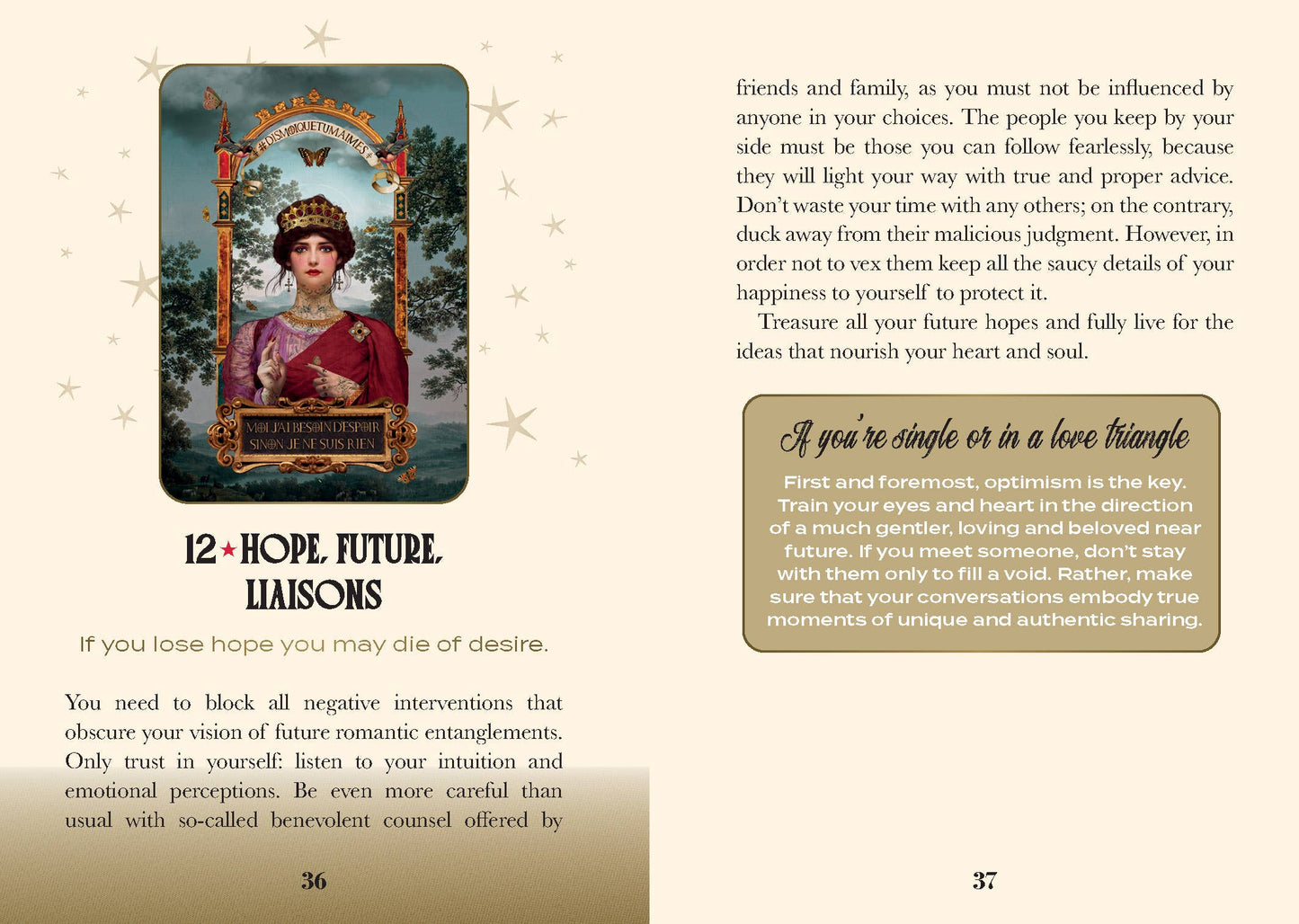 Tell Me You Love Me Oracle