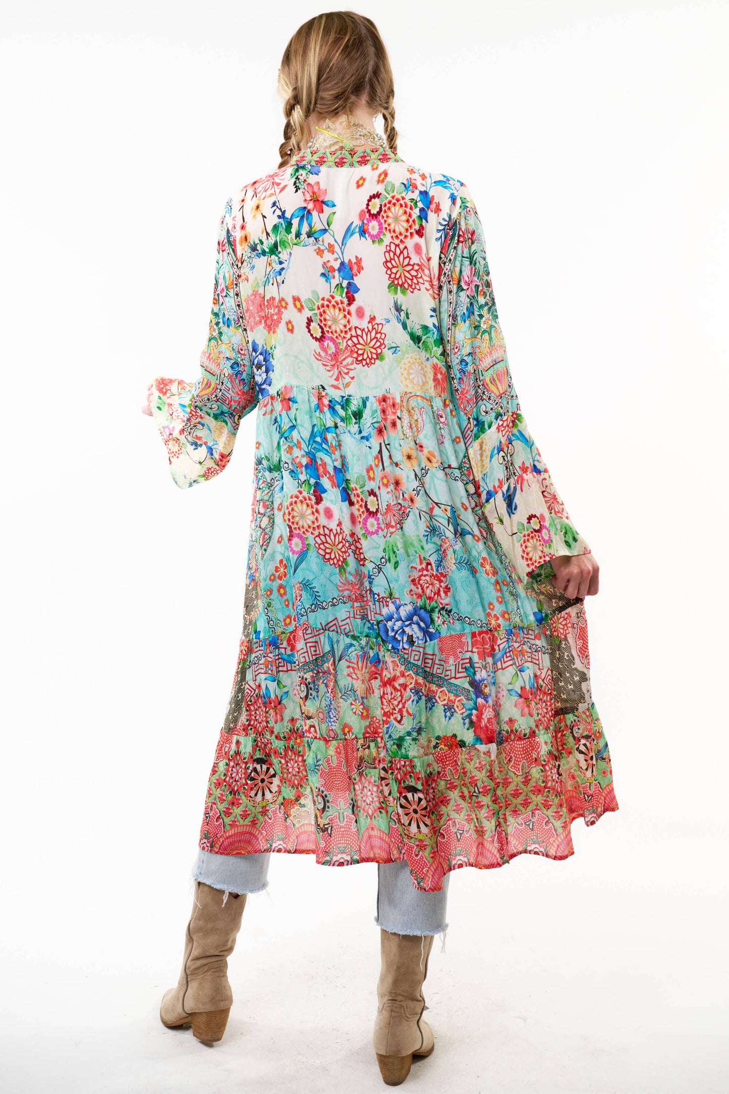 Alysia Dress: Etro Print