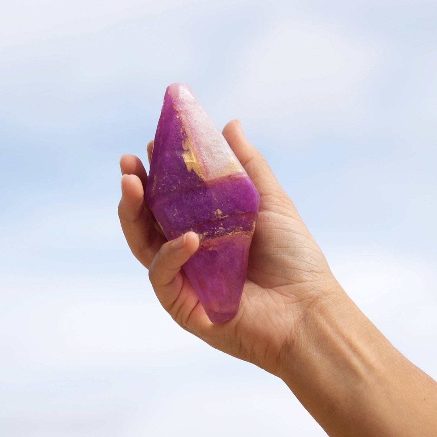 Crystal Soap- Amethyst- Made in Australia