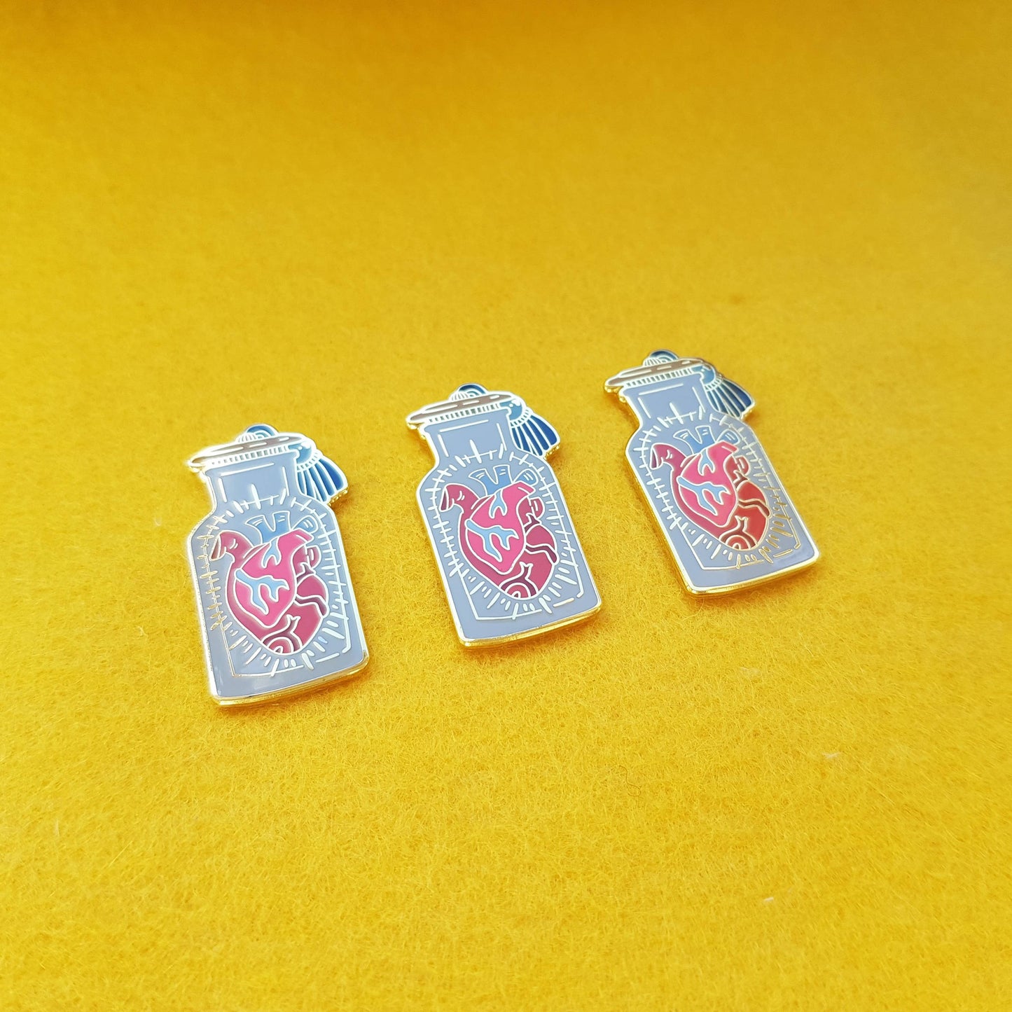 Lapel Pin - Health Potion