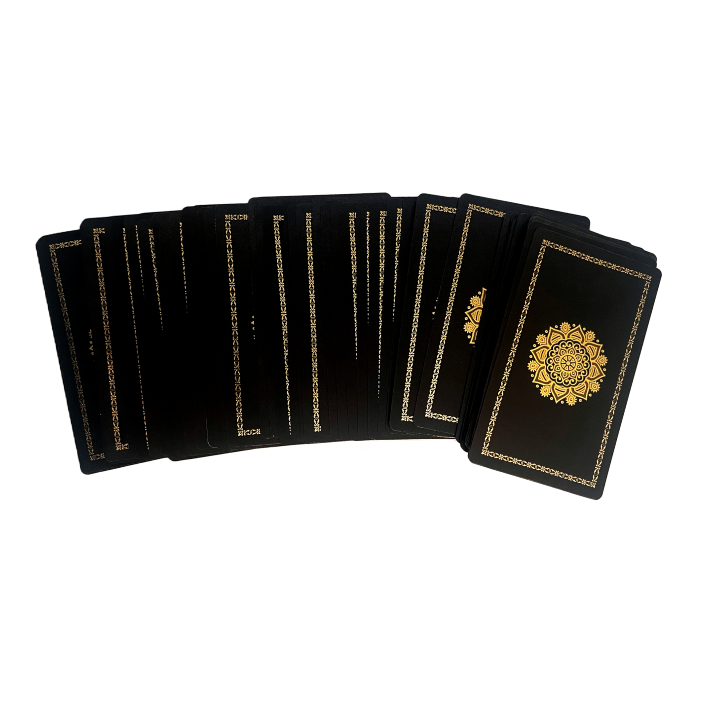 Gold Foil Tarot Deck | Premium Waterproof PVC Cards & Guide