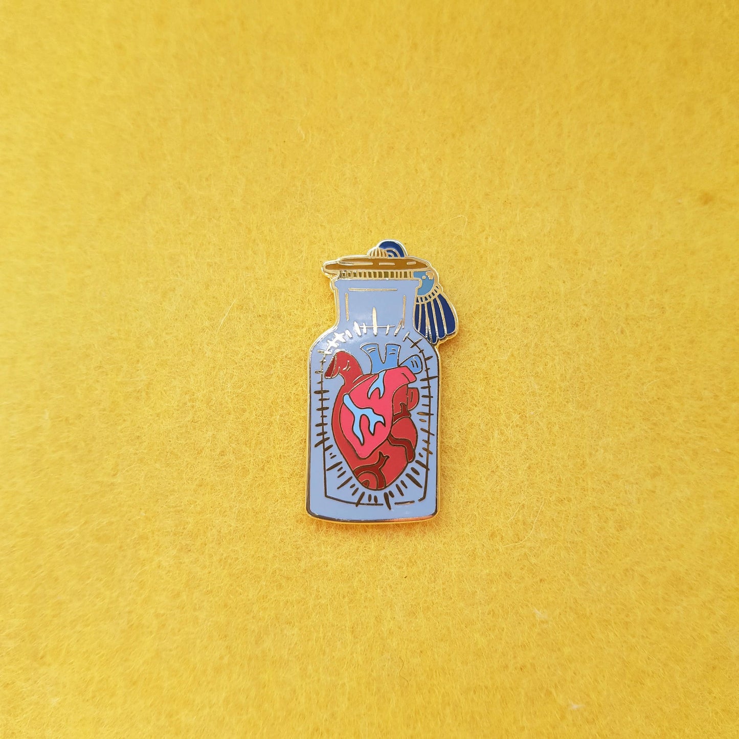Lapel Pin - Health Potion