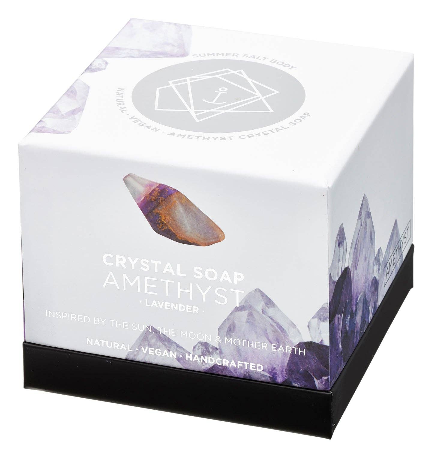 Crystal Soap- Amethyst- Made in Australia