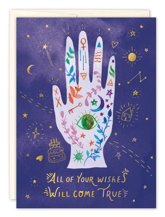 Mystic Hand Birthday Card