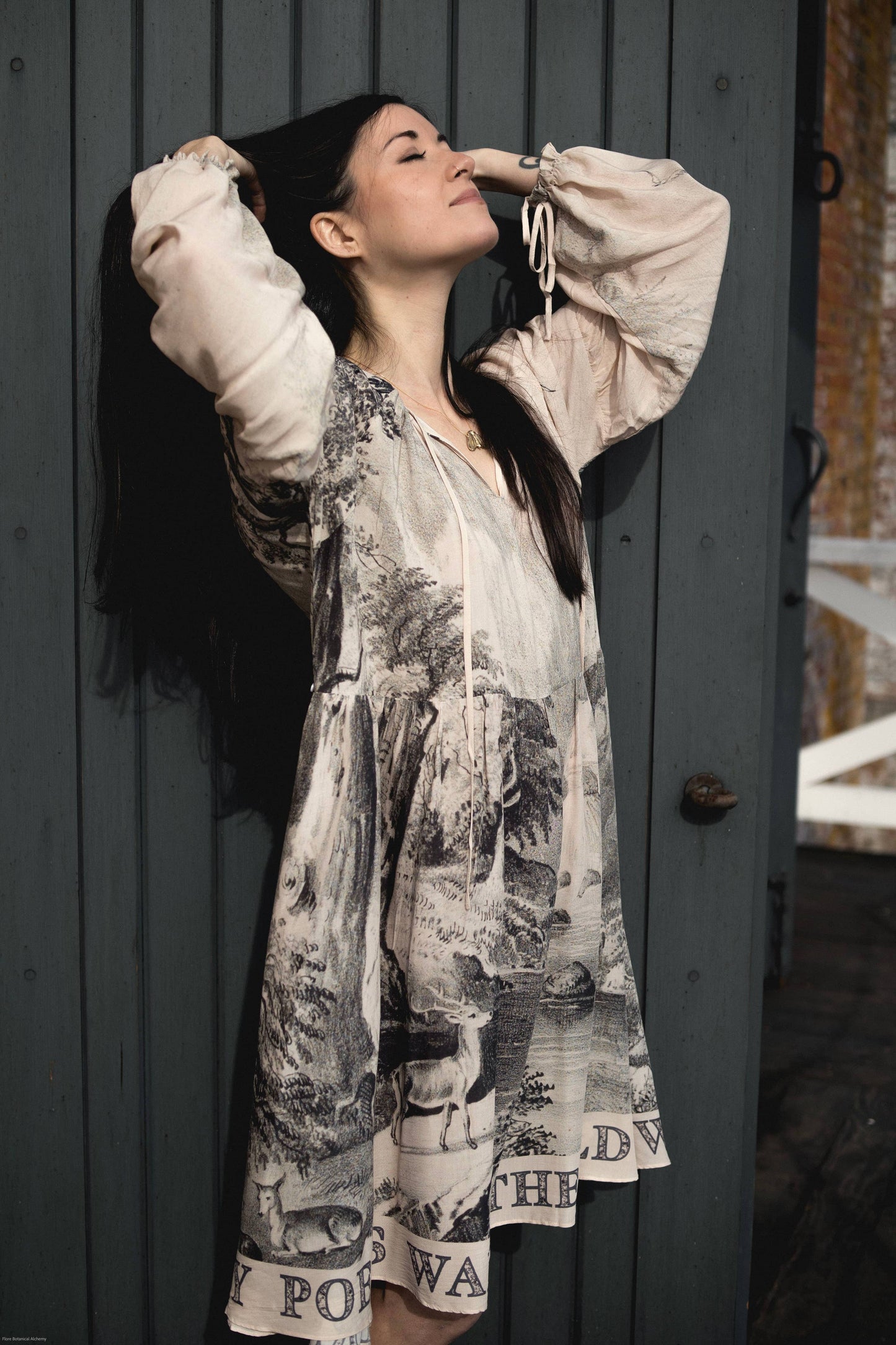 Wildwood Reversible Frock Dress Layering Tunic, Blush