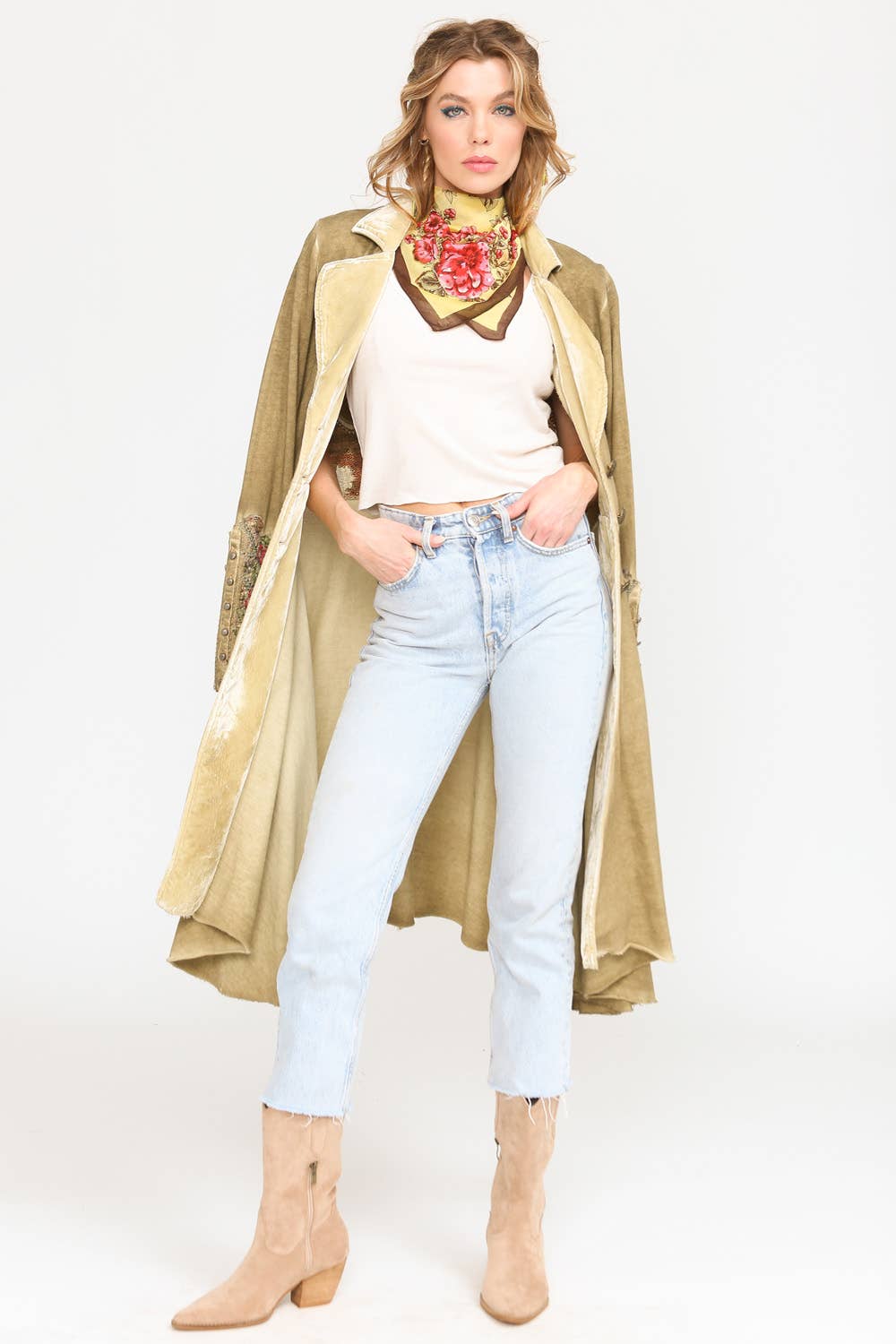 The Heart of Autumn Coat: Antique Bronze - Size XL