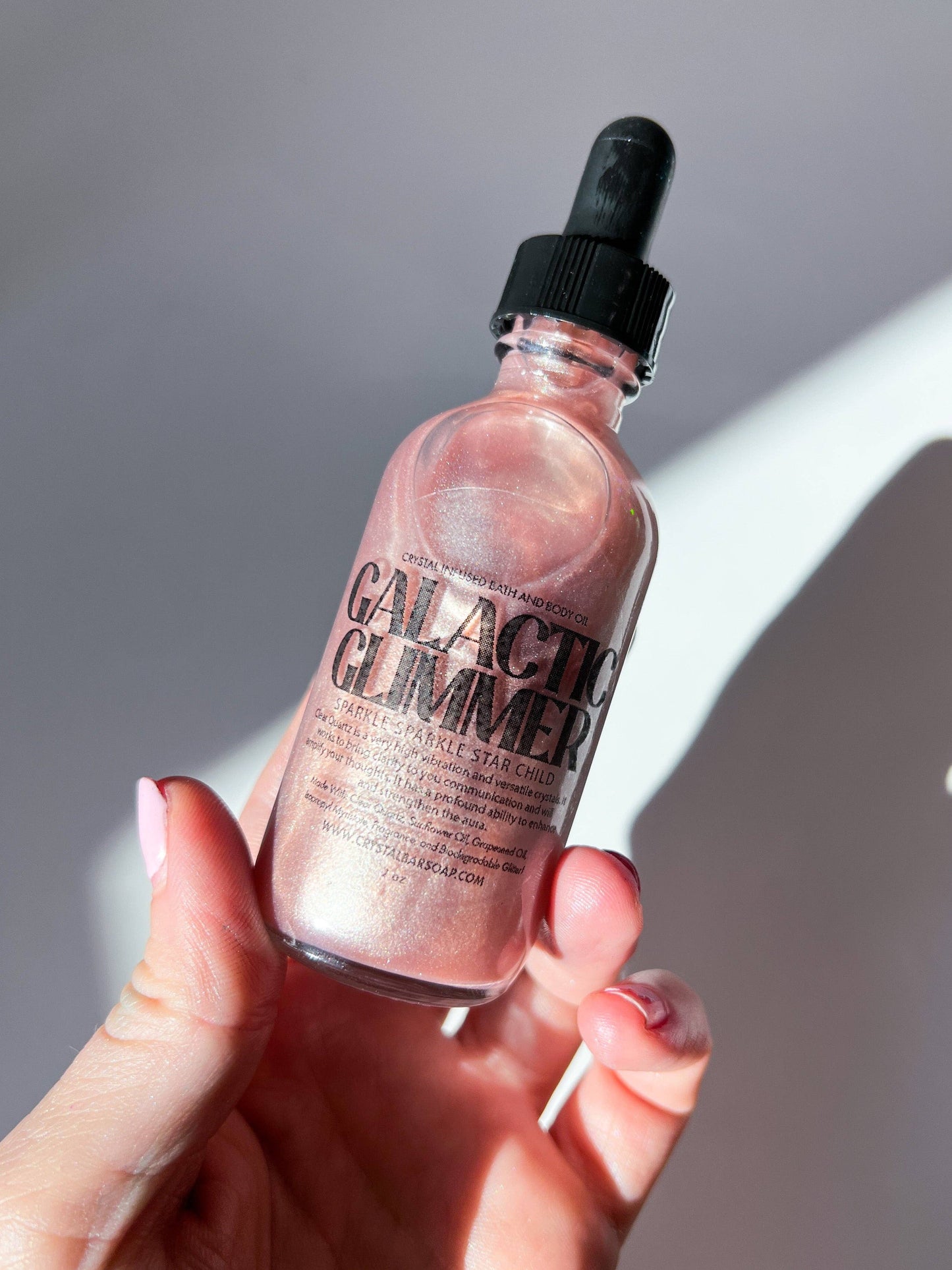 Galactic Glimmer - Bath & Body Oil (Crystal-Infused)