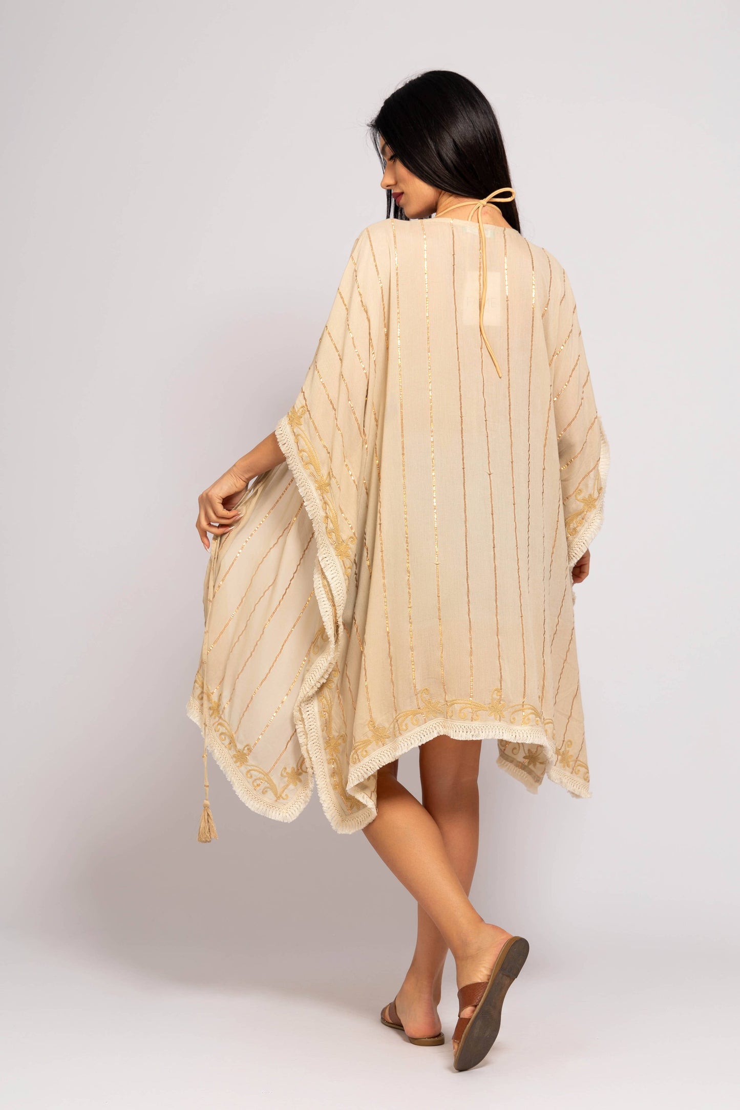 RESORT/BEACH KAFTAN COVER UP: One Size