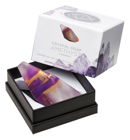 Crystal Soap- Amethyst- Made in Australia