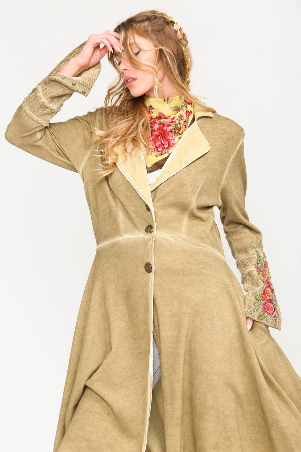 The Heart of Autumn Coat: Antique Bronze - Size XL