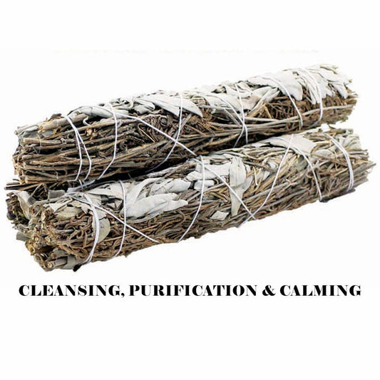 SMUDGE STICK - White Sage and Lavender Mix 22cm