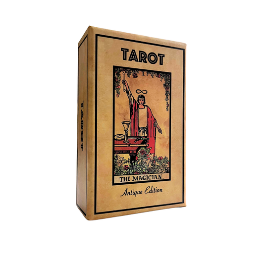 Antique Look Edition Tarot Deck & Guide | Classic RW Design
